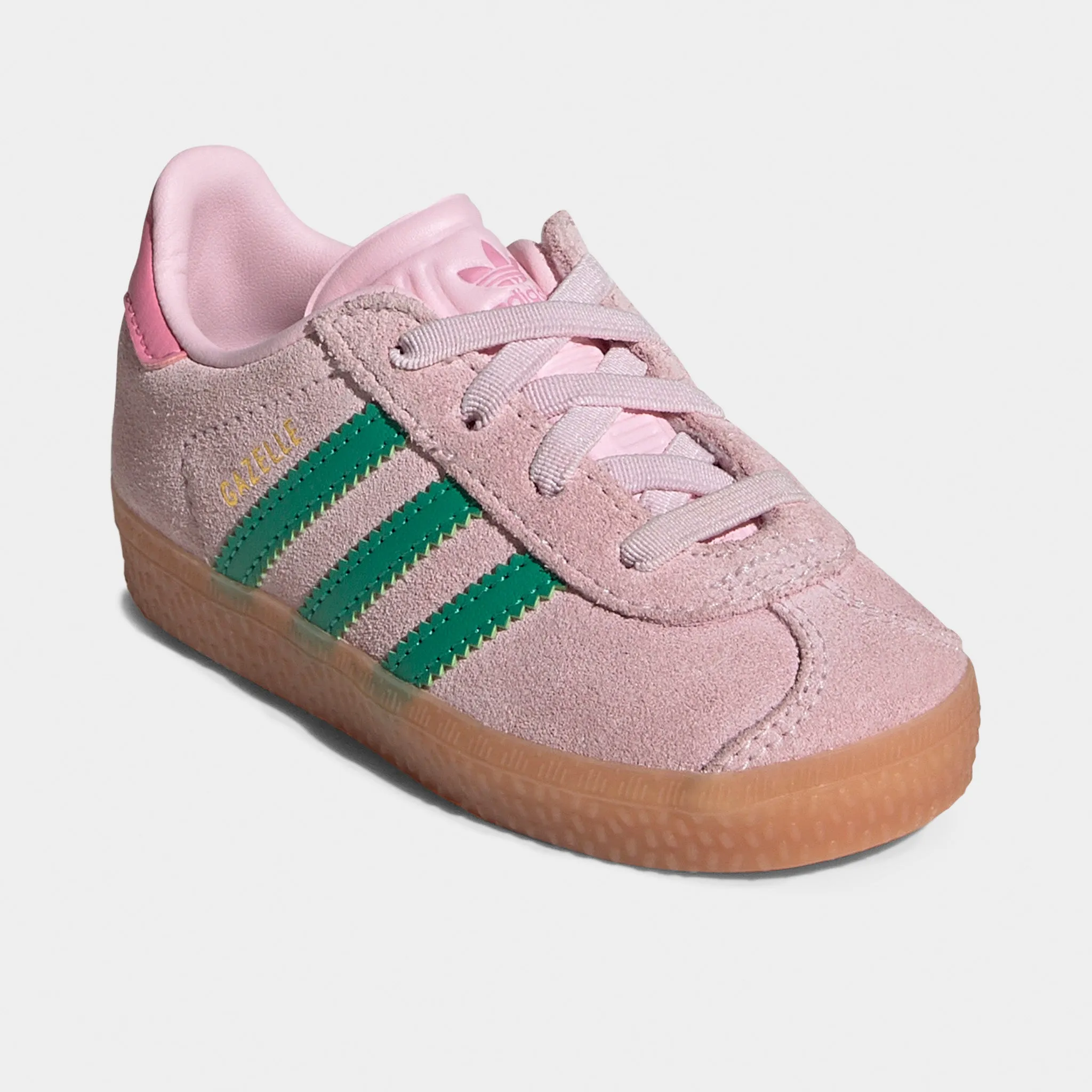 adidas Infants' Gazelle Pink / Green