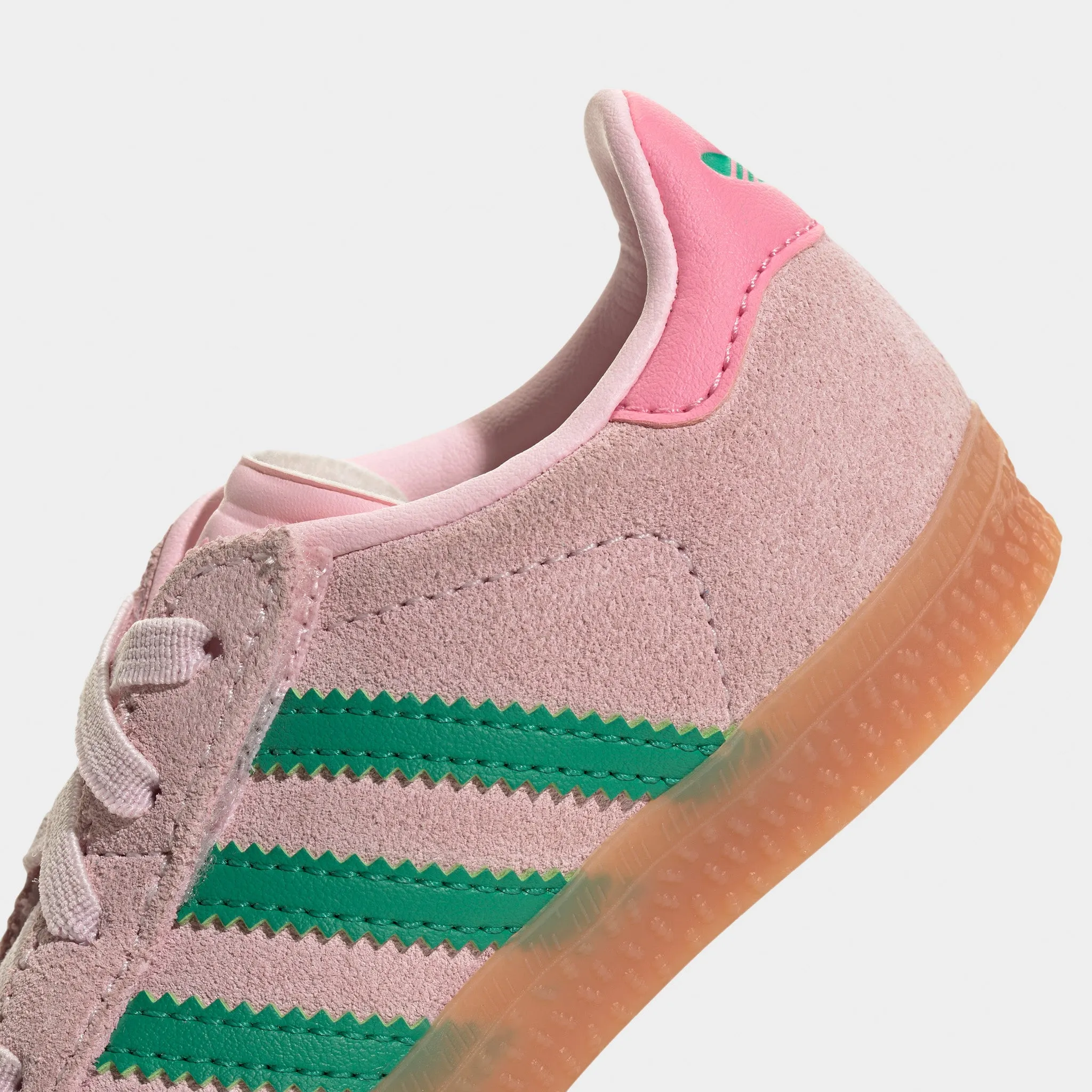 adidas Infants' Gazelle Pink / Green