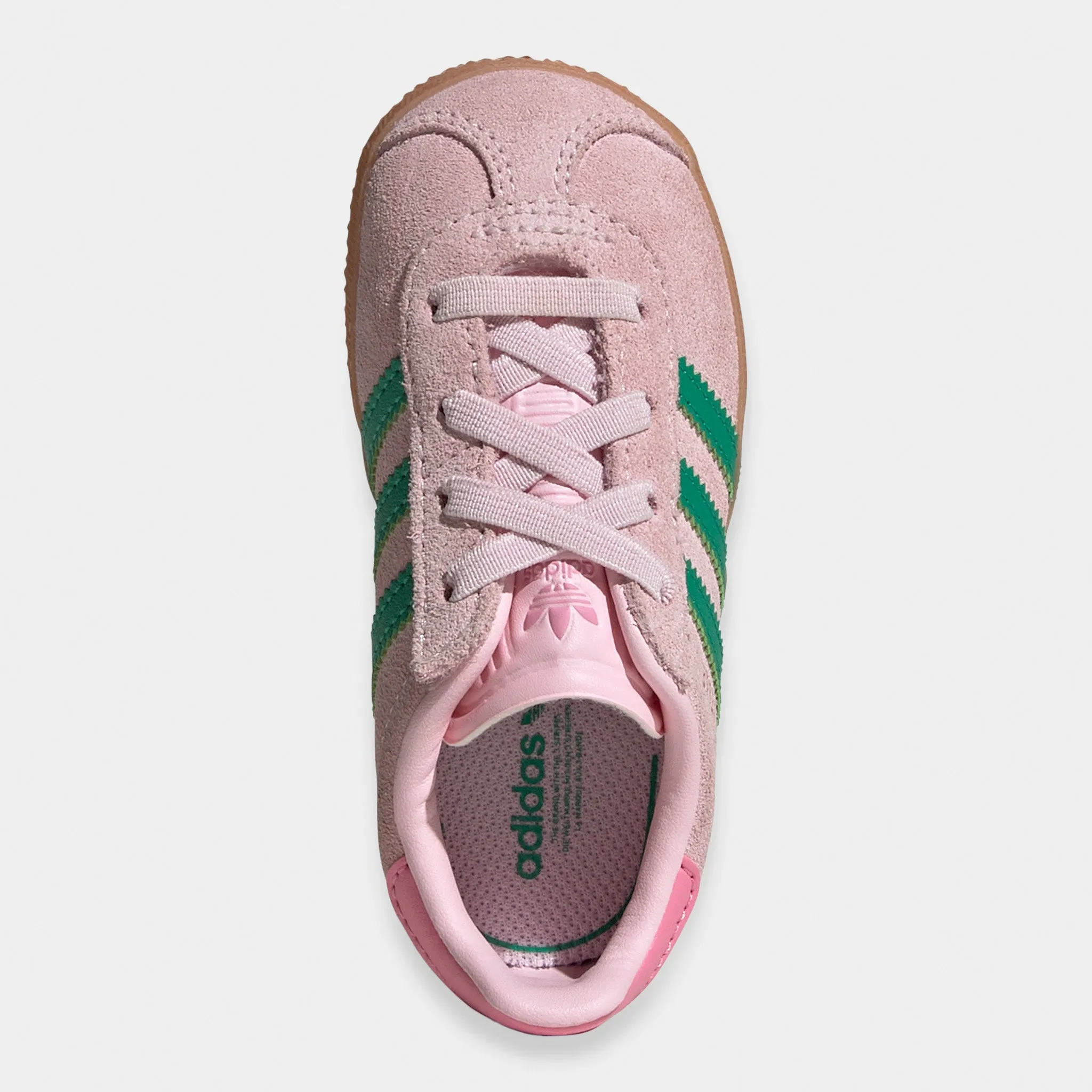 adidas Infants' Gazelle Pink / Green