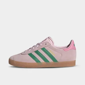 adidas Juniors' Gazelle Clear Pink / Court Green - Bliss Pin