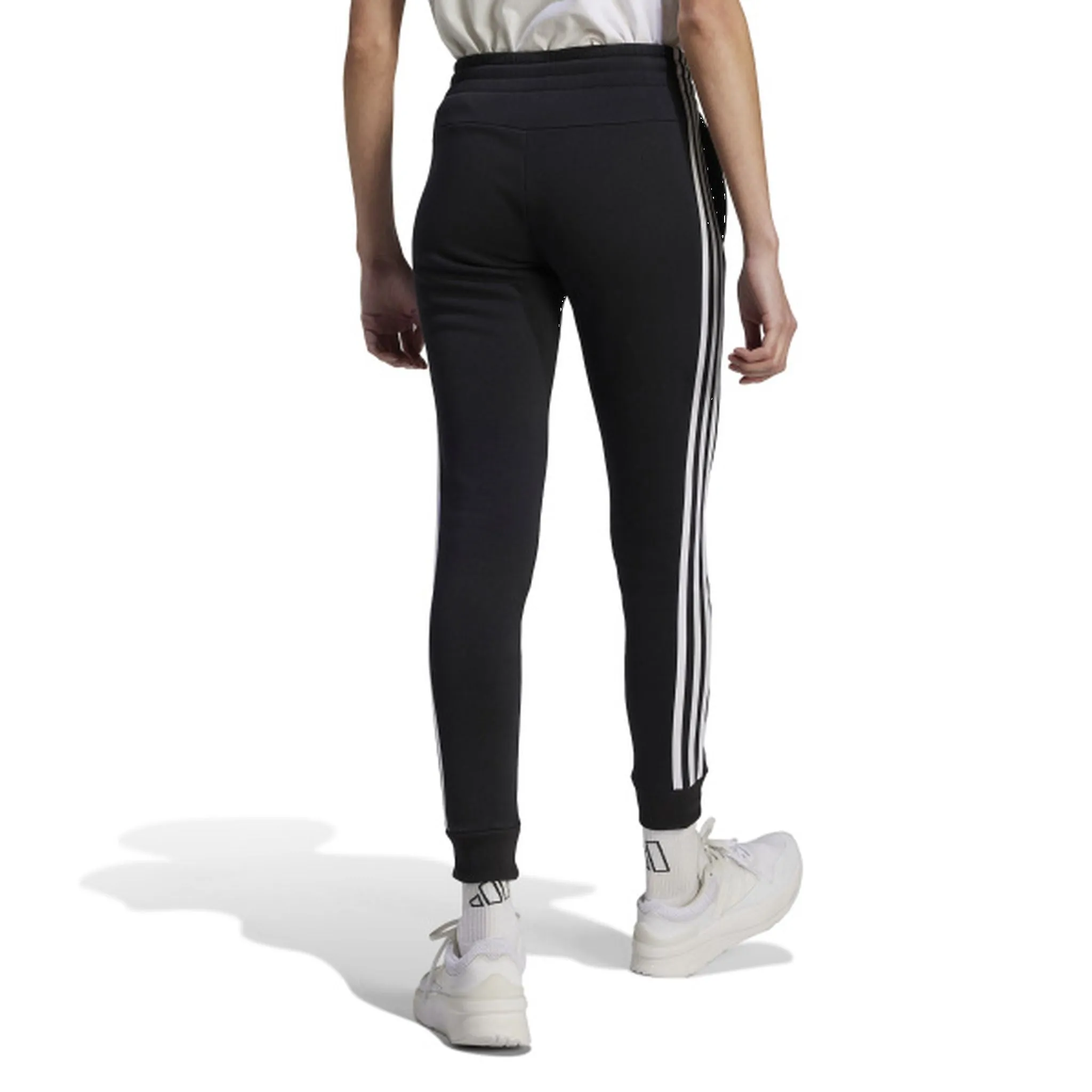 Adidas Womens Essentials 3-Stripes Cuffed Pant