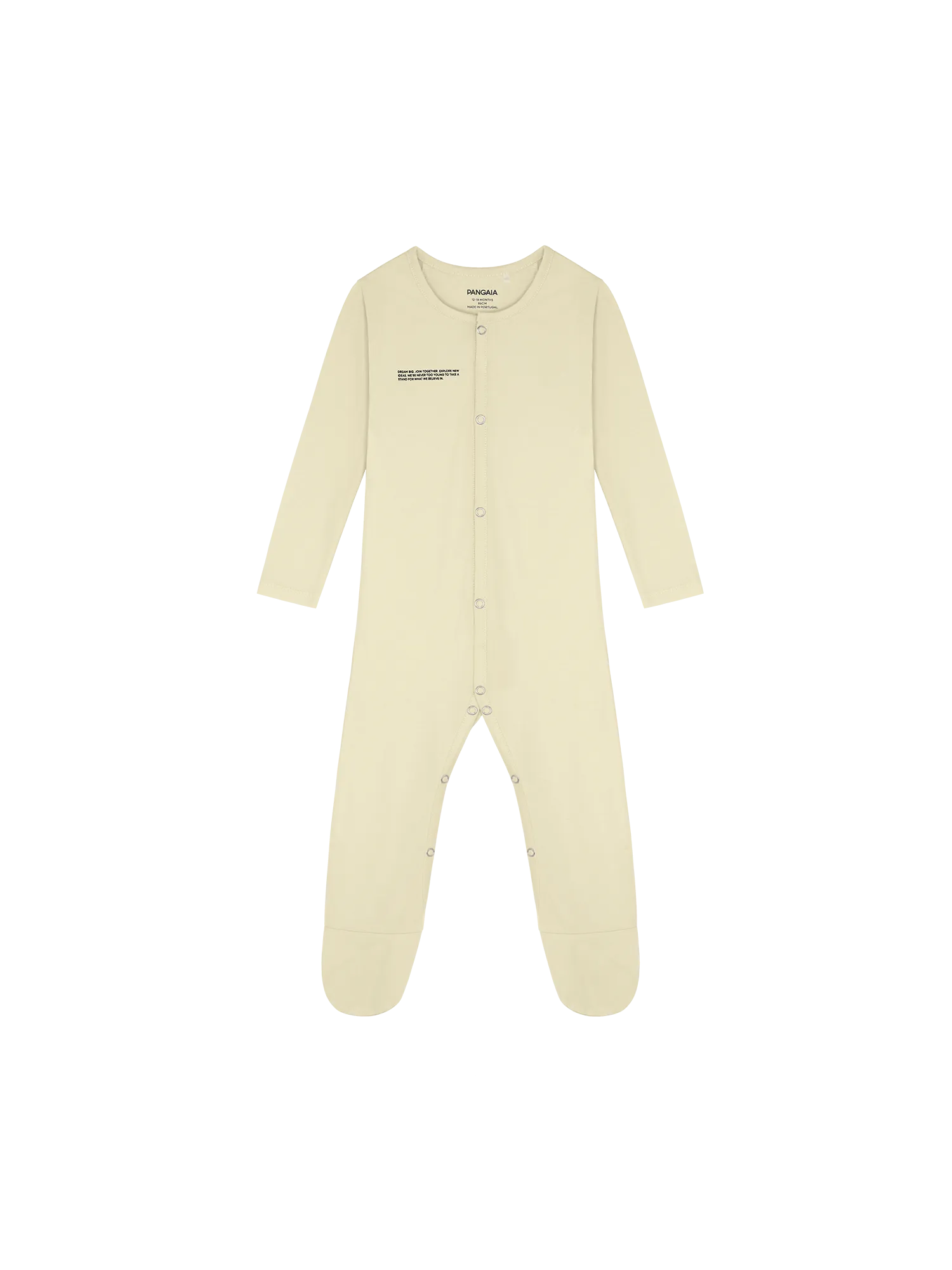 Baby 365 Lightweight Babygrow—maitake beige