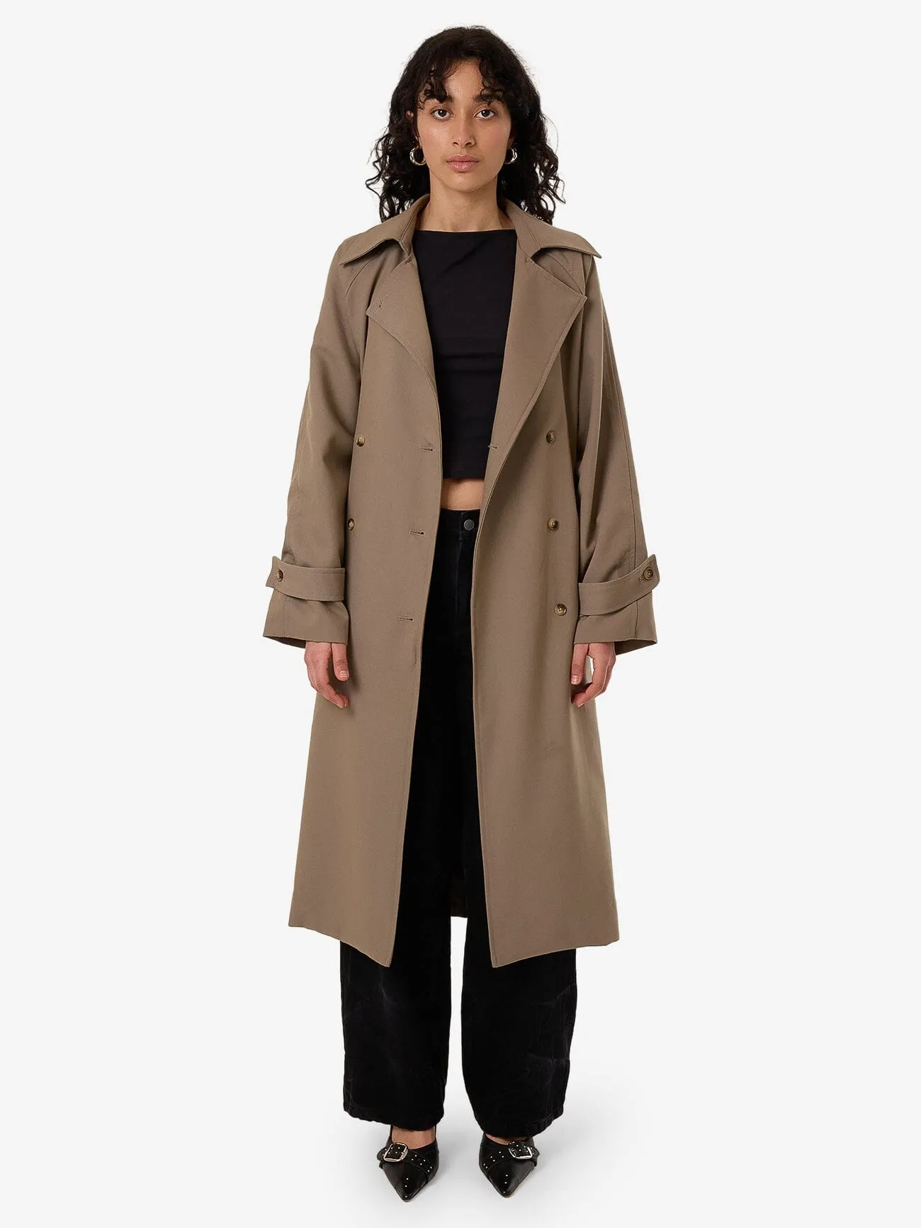 Cache Trench Coat - String