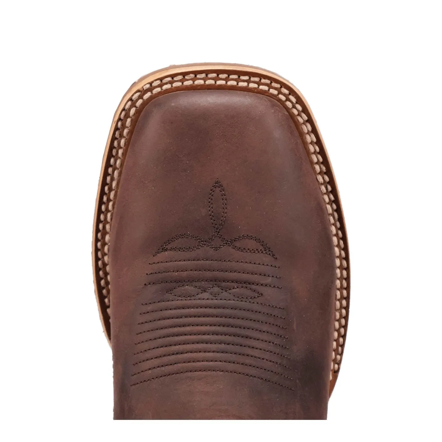 Dan Post Mens Jenks Brown/Green Leather Cowboy Boots 11 D