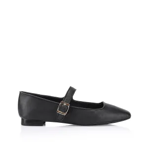 Eden Mary Jane Flats - Black