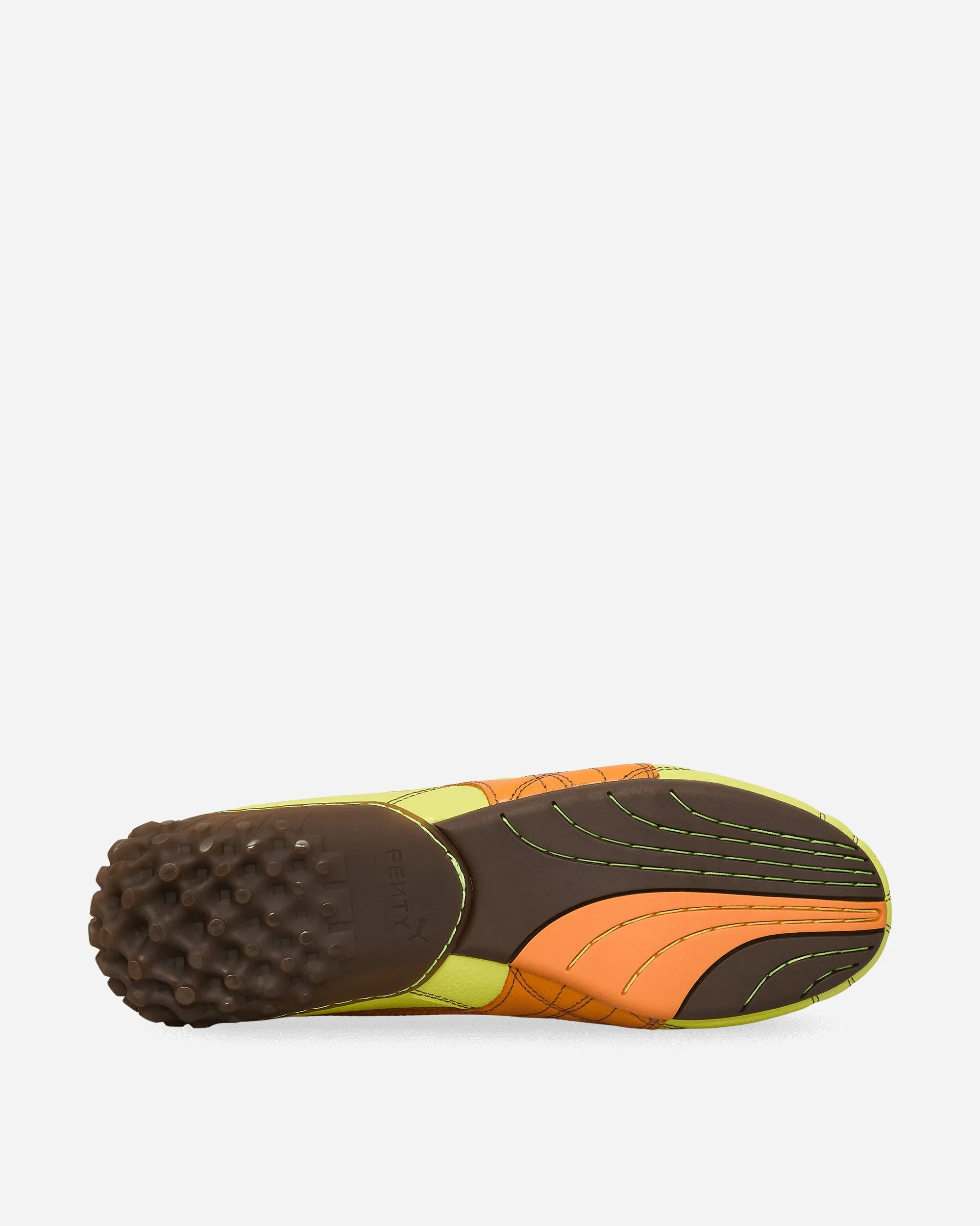 FENTY Avanti LS Stitched Sneakers Lime Sheen / Pumpkin Pie