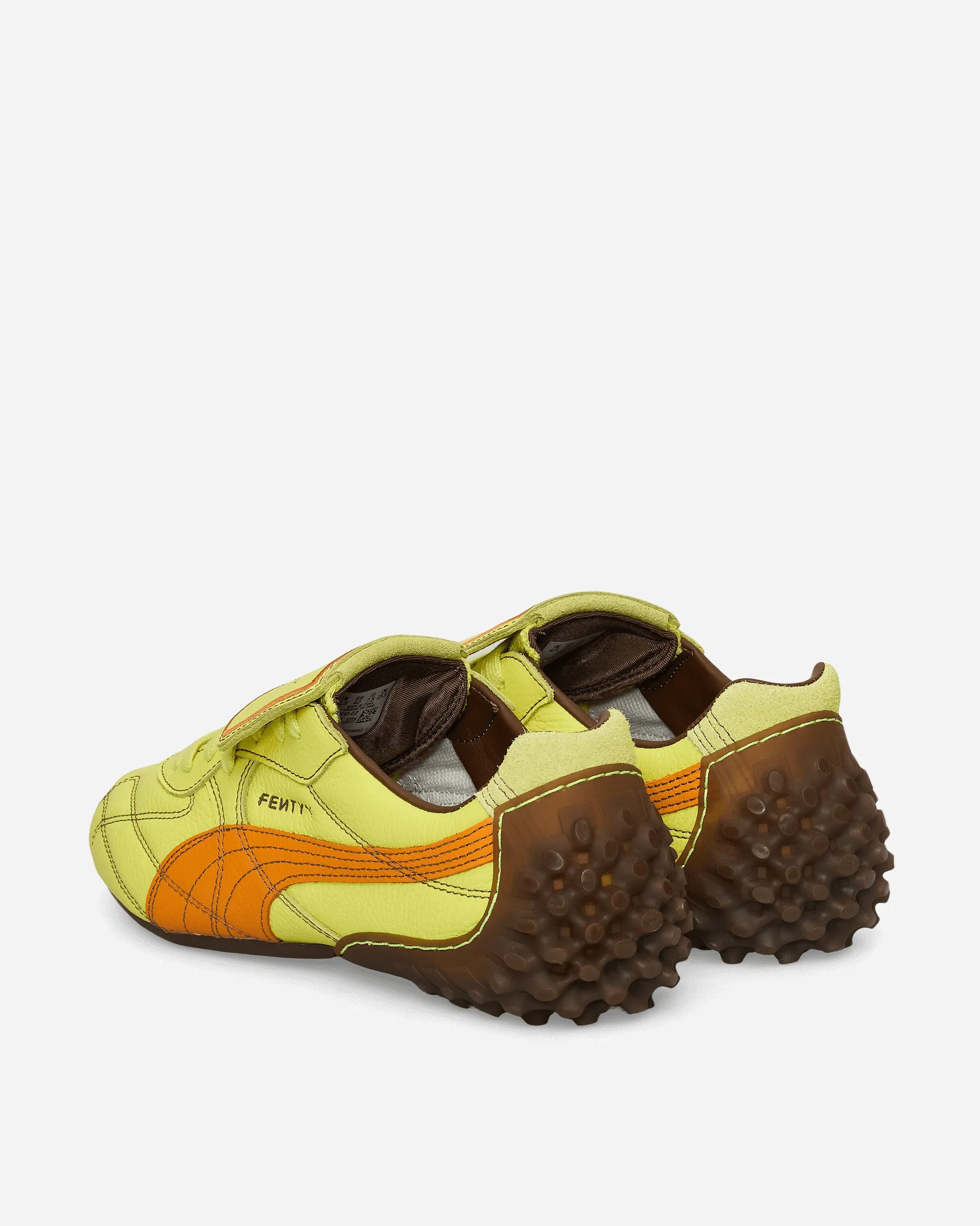 FENTY Avanti LS Stitched Sneakers Lime Sheen / Pumpkin Pie