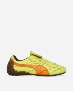 FENTY Avanti LS Stitched Sneakers Lime Sheen / Pumpkin Pie