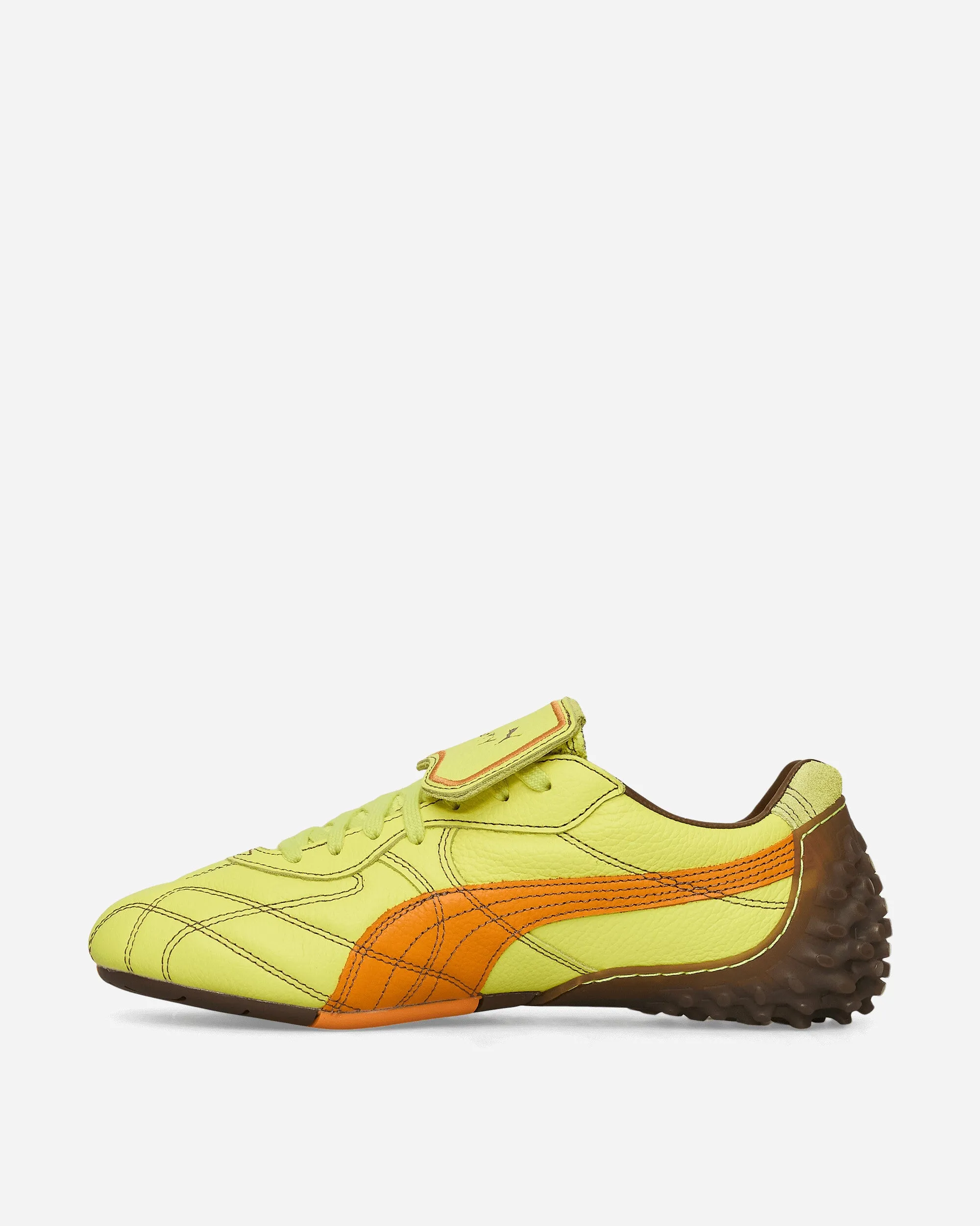 FENTY Avanti LS Stitched Sneakers Lime Sheen / Pumpkin Pie