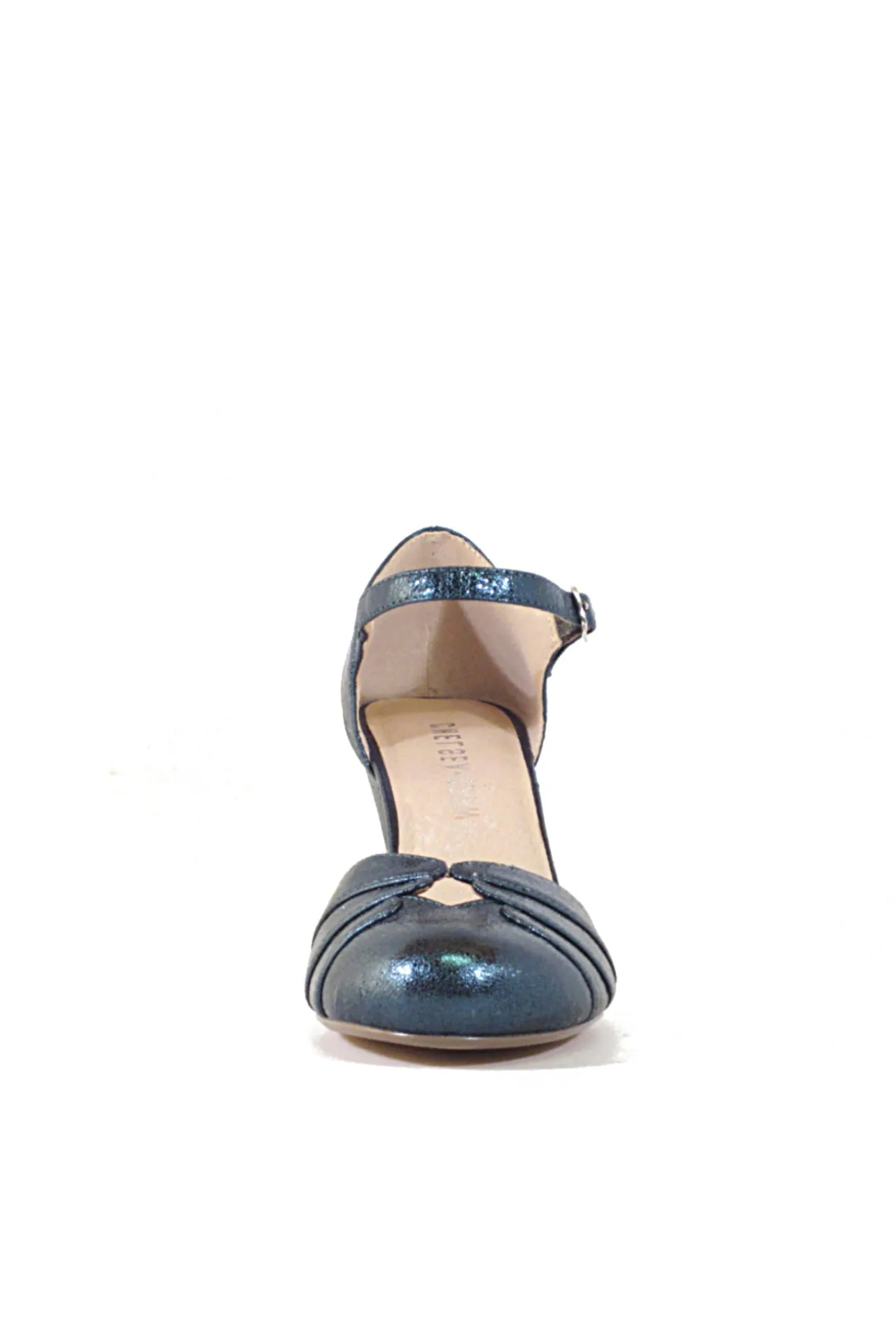 Goldie Metallic Ballroom Heels