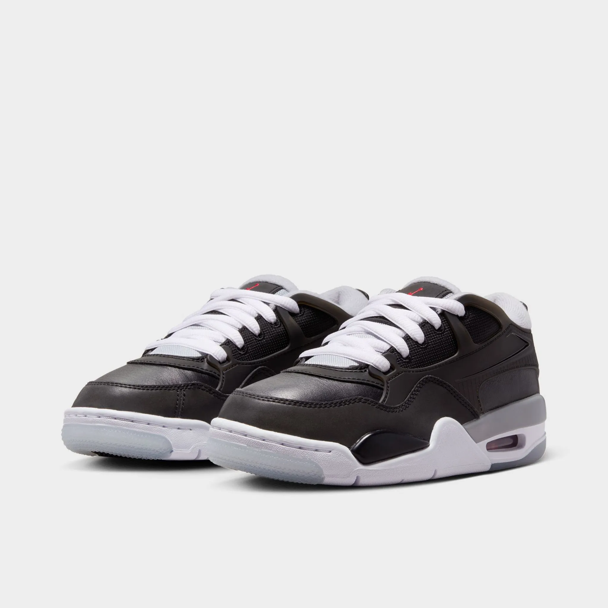 Jordan 4RM PRM GS Black / Fire Red - Wolf Grey