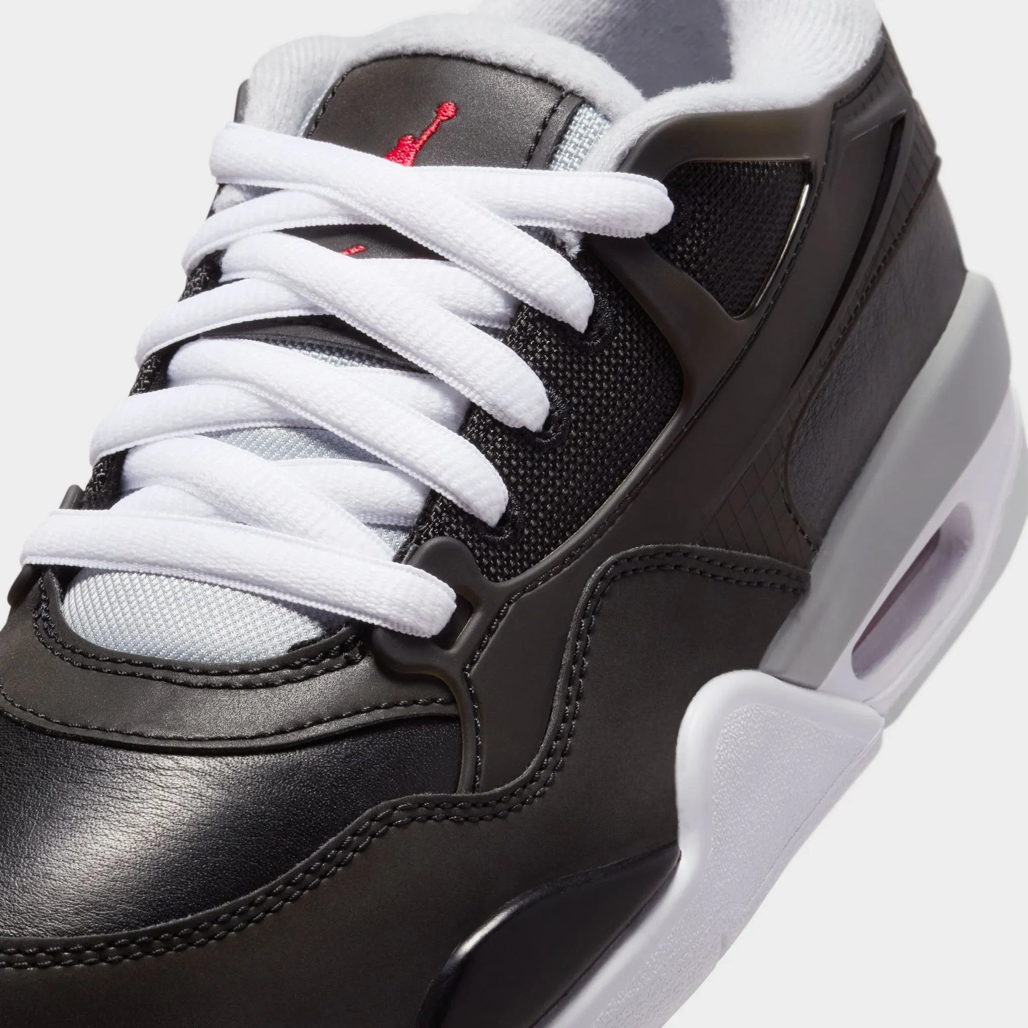 Jordan 4RM PRM GS Black / Fire Red - Wolf Grey