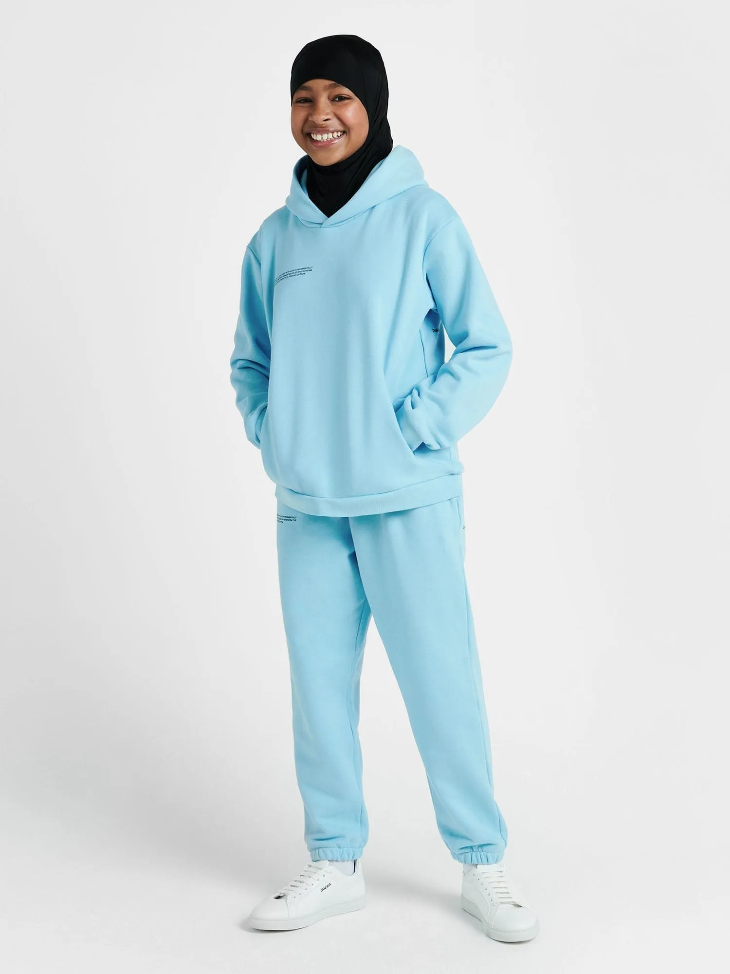 Kids' 365 Midweight Hoodie—celestial blue