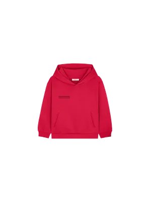 Kids' 365 Midweight Hoodie—Goji berry red
