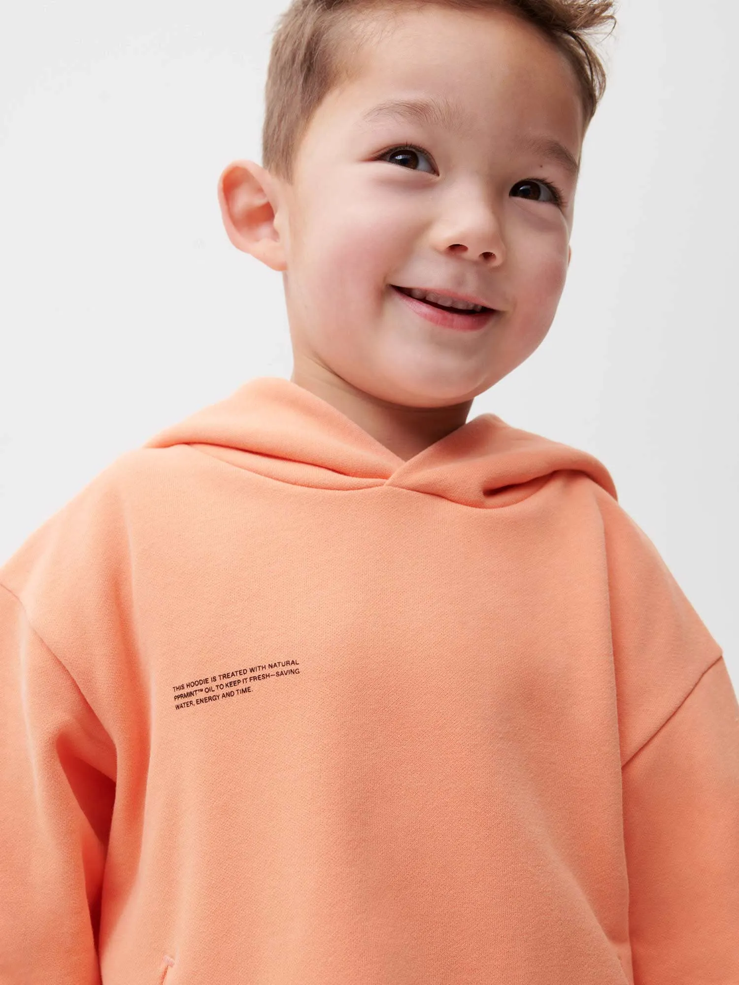 Kids' 365 Midweight Hoodie—peach perfect