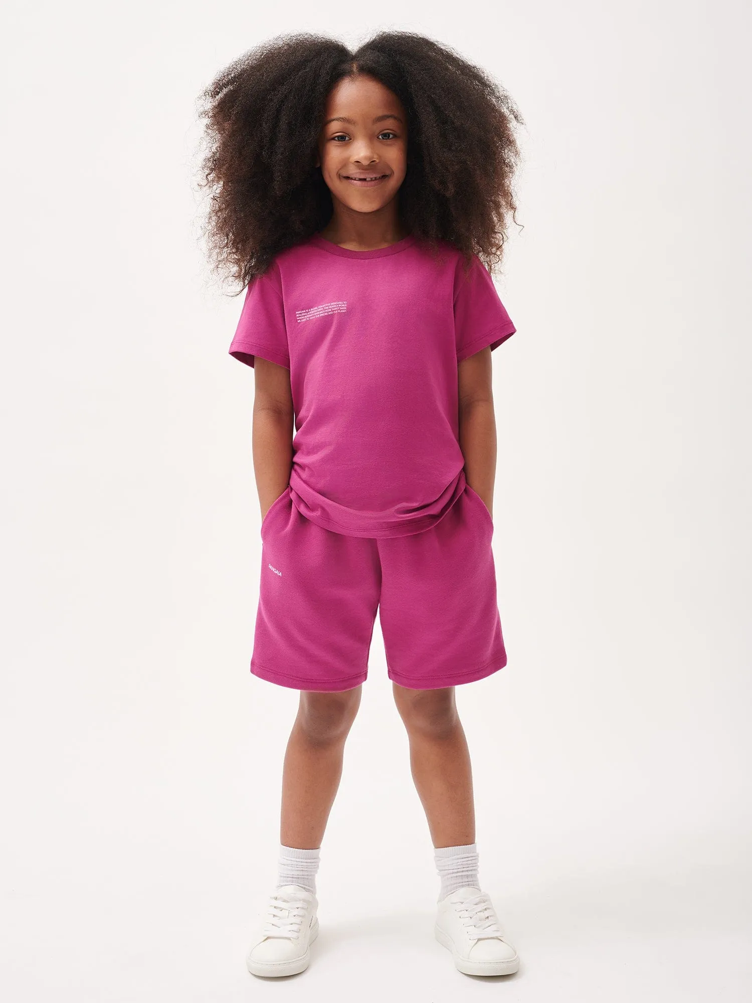 Kids' 365 Midweight T-Shirt—berry purple