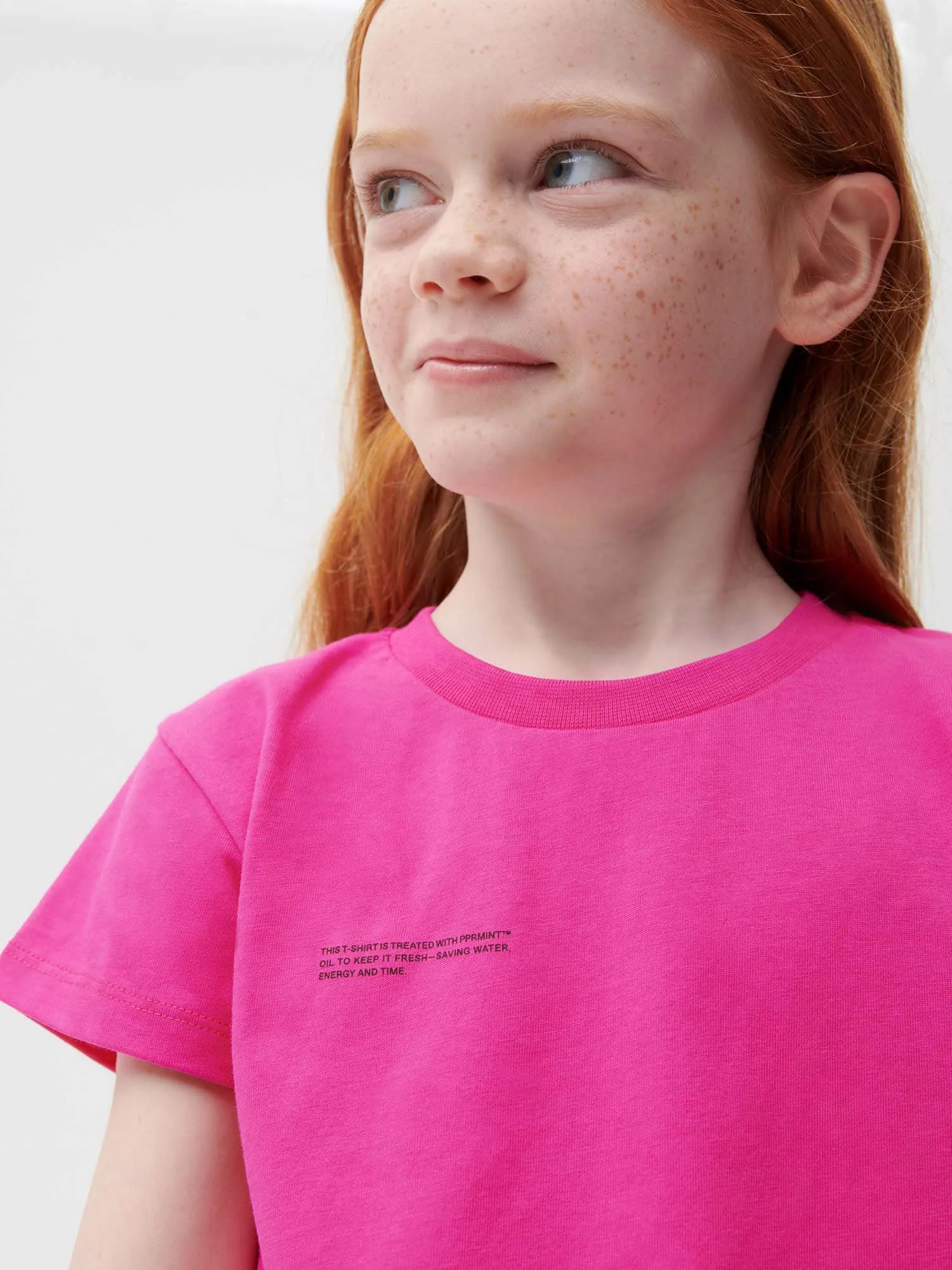 Kids' 365 Midweight T-shirt—foxglove pink