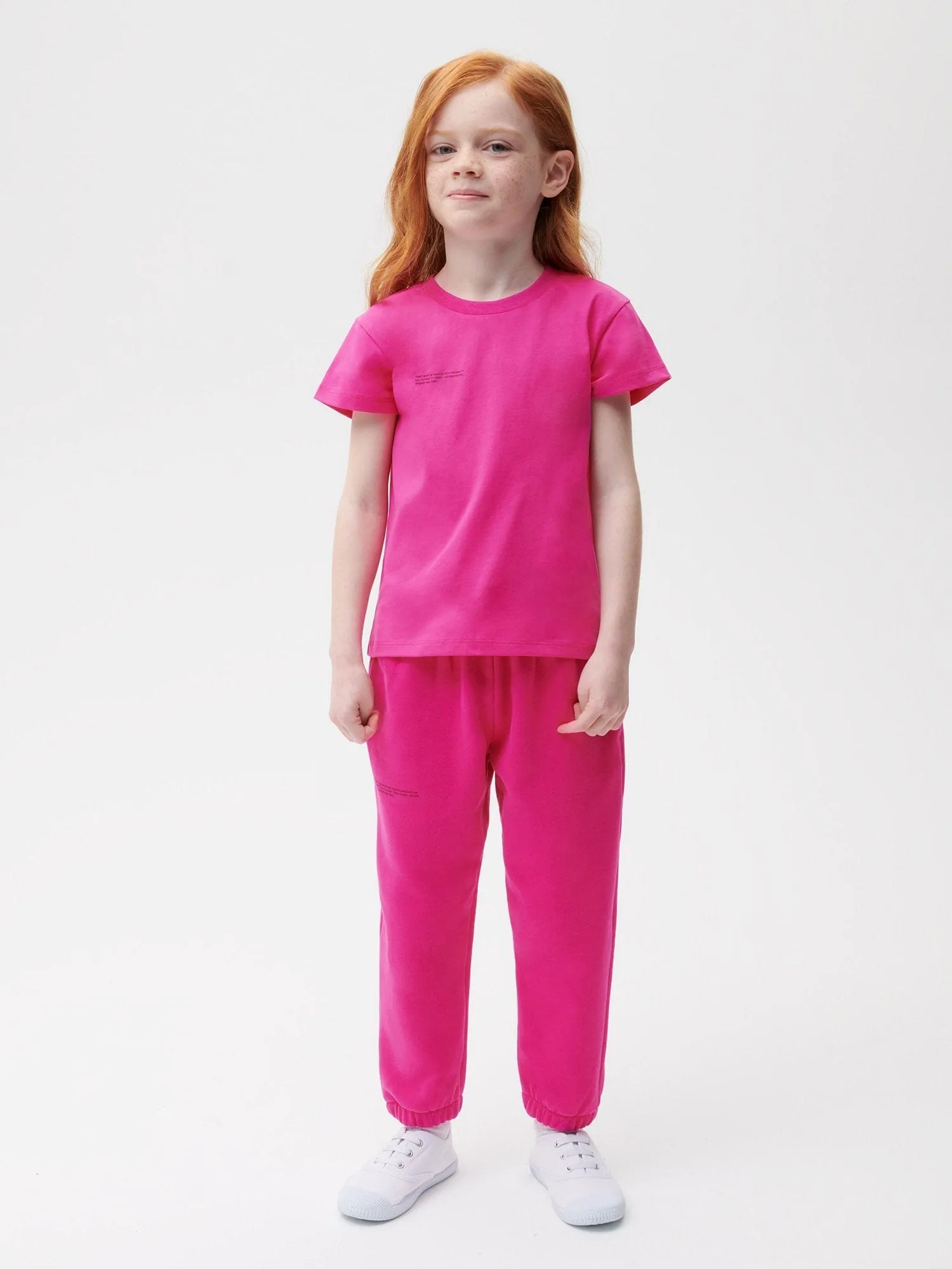Kids' 365 Midweight T-shirt—foxglove pink