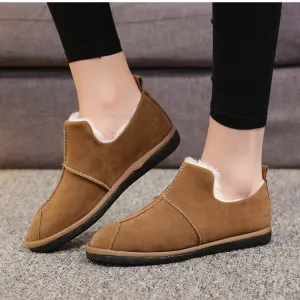 Loafers Winter Warm Flat Shoes