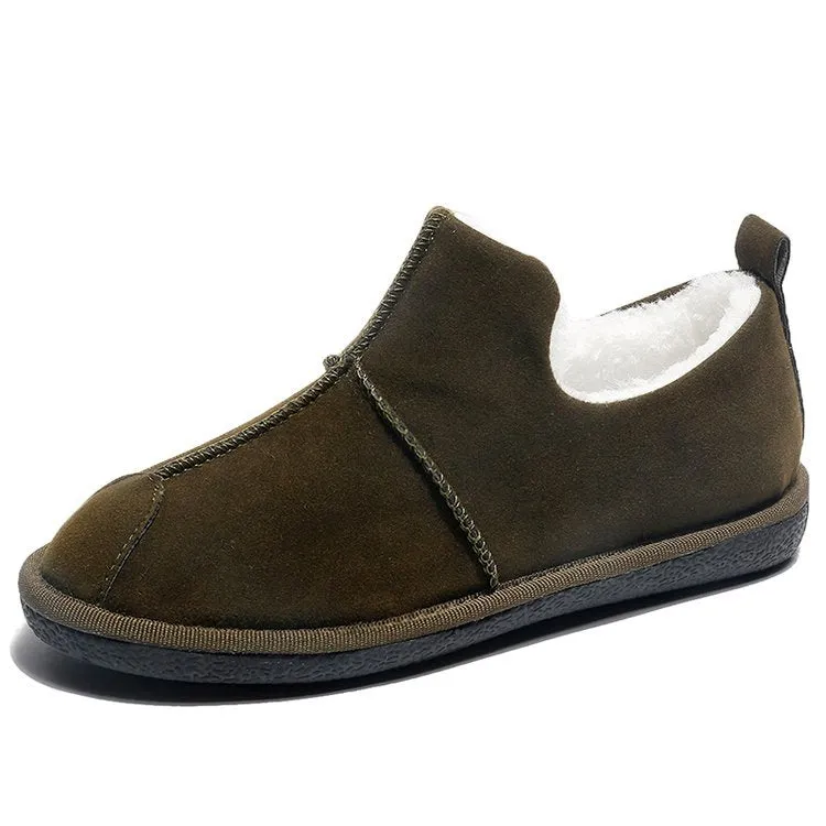 Loafers Winter Warm Flat Shoes