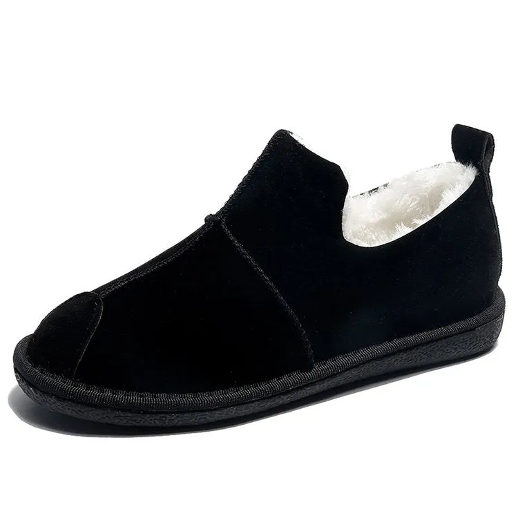 Loafers Winter Warm Flat Shoes