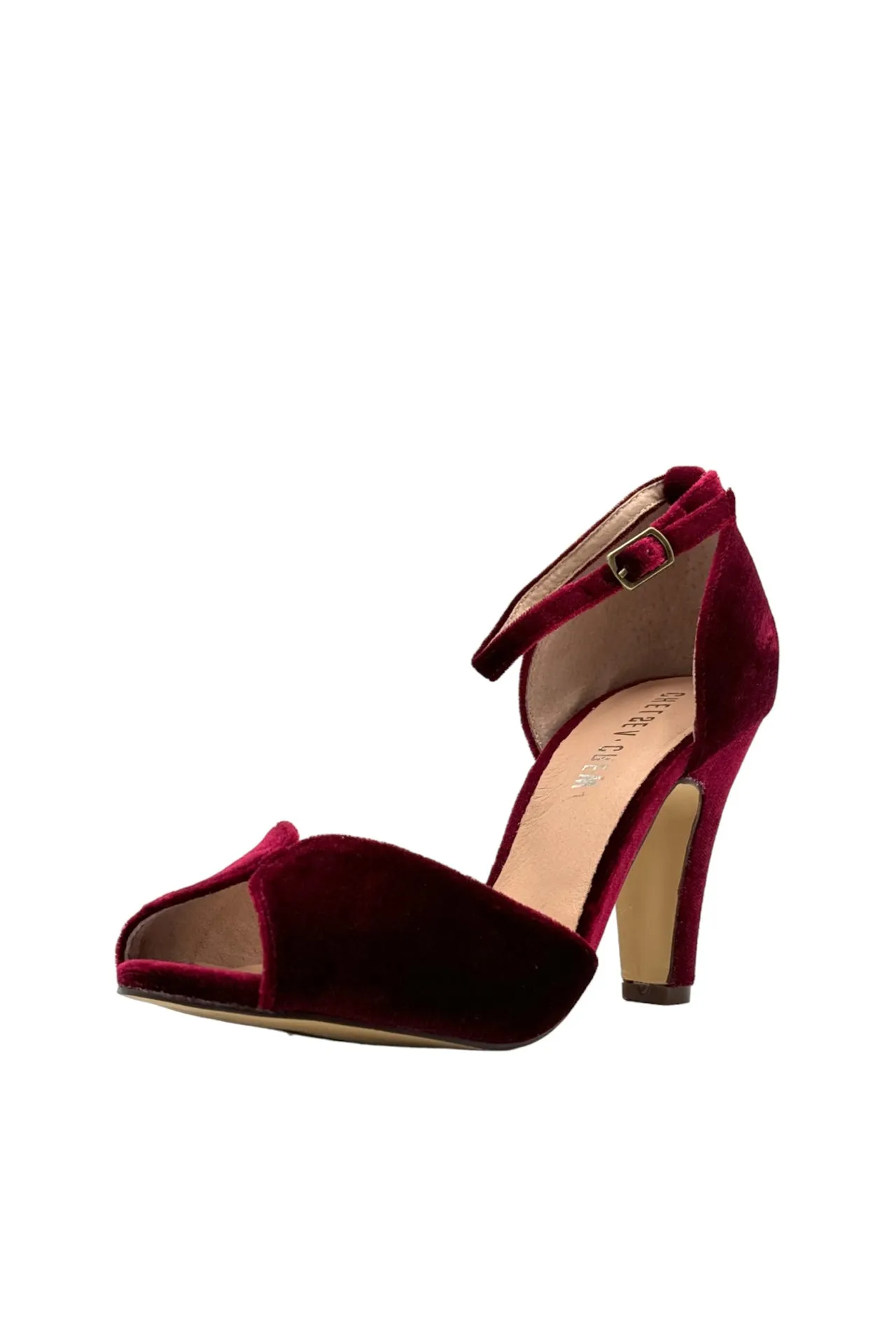 Lola Velvet Heels