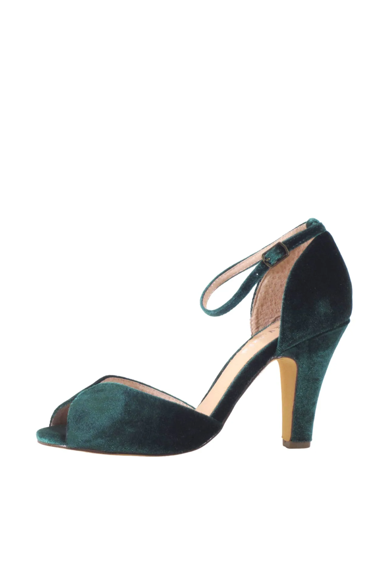 Lola Velvet Heels