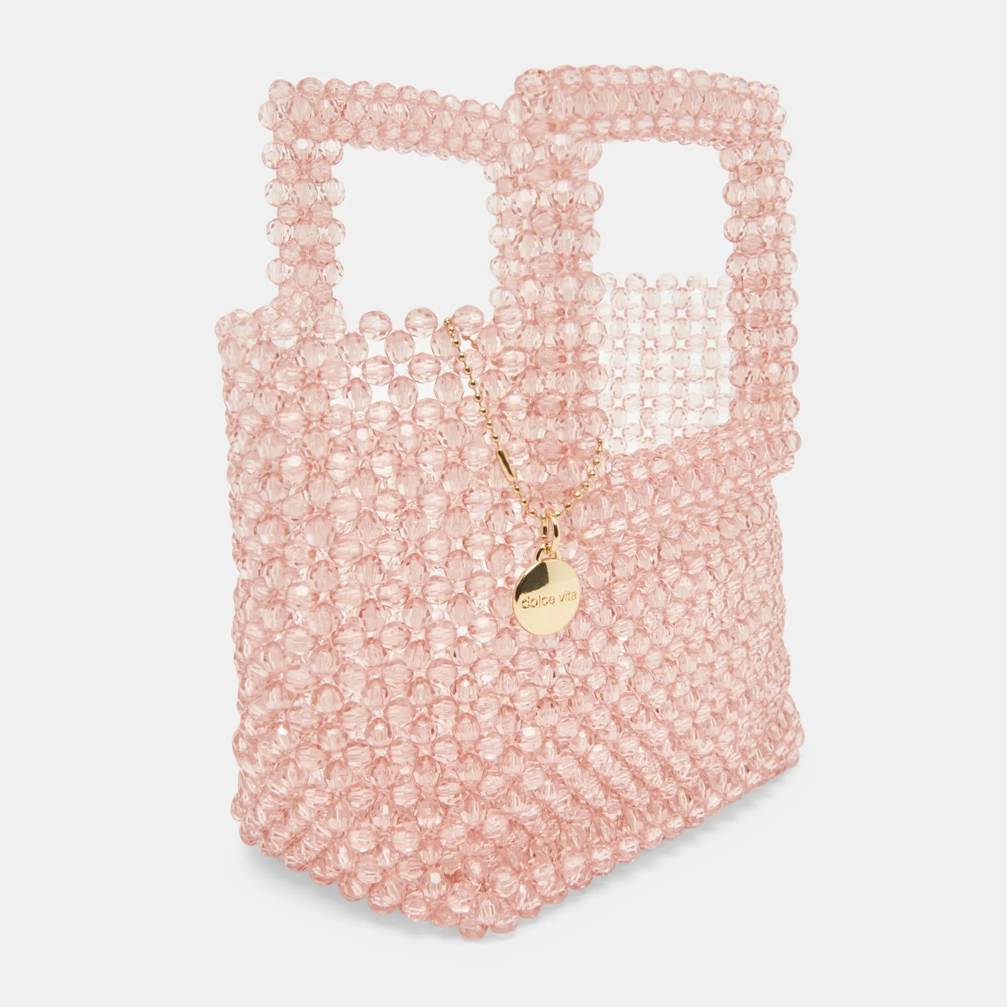 MAREL HANDBAG CHAMPAGNE BEADED