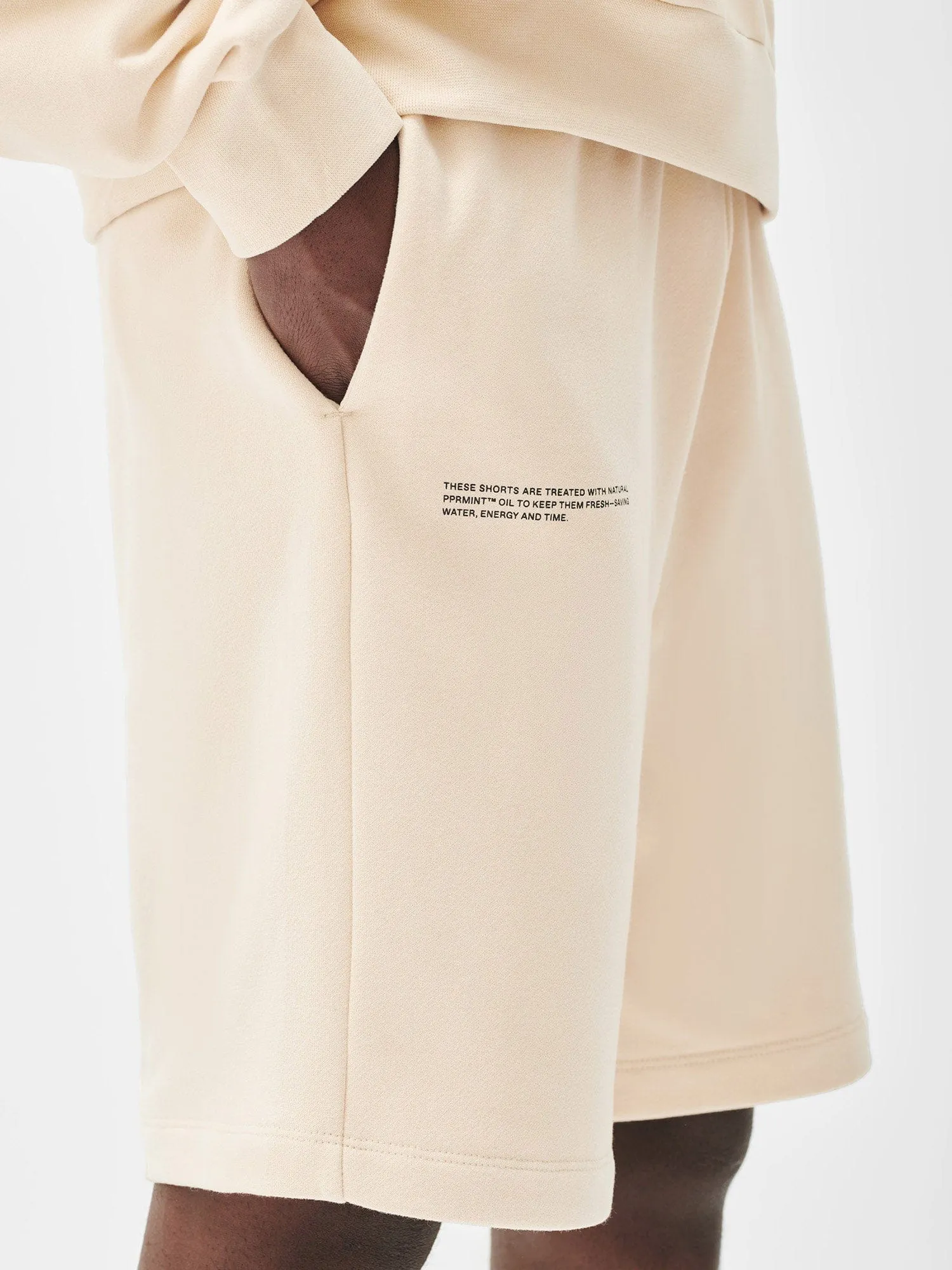 Mens 365 Midweight Long Shorts—sand