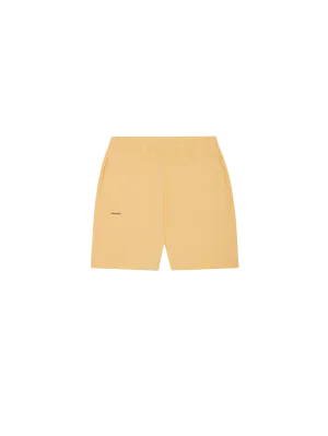Mens 365 Midweight Mid Length Shorts—Seashell Yellow