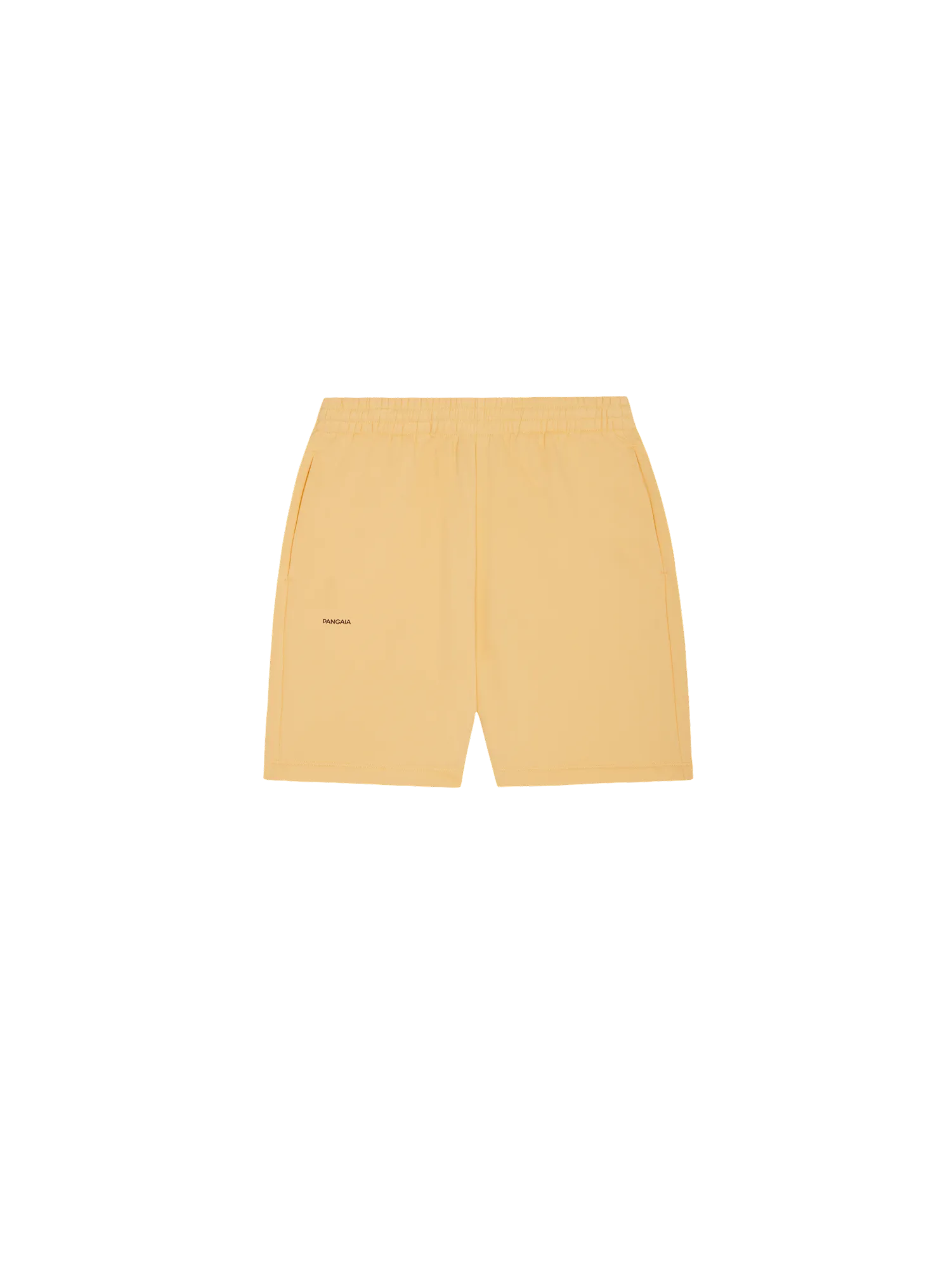 Mens 365 Midweight Mid Length Shorts—Seashell Yellow