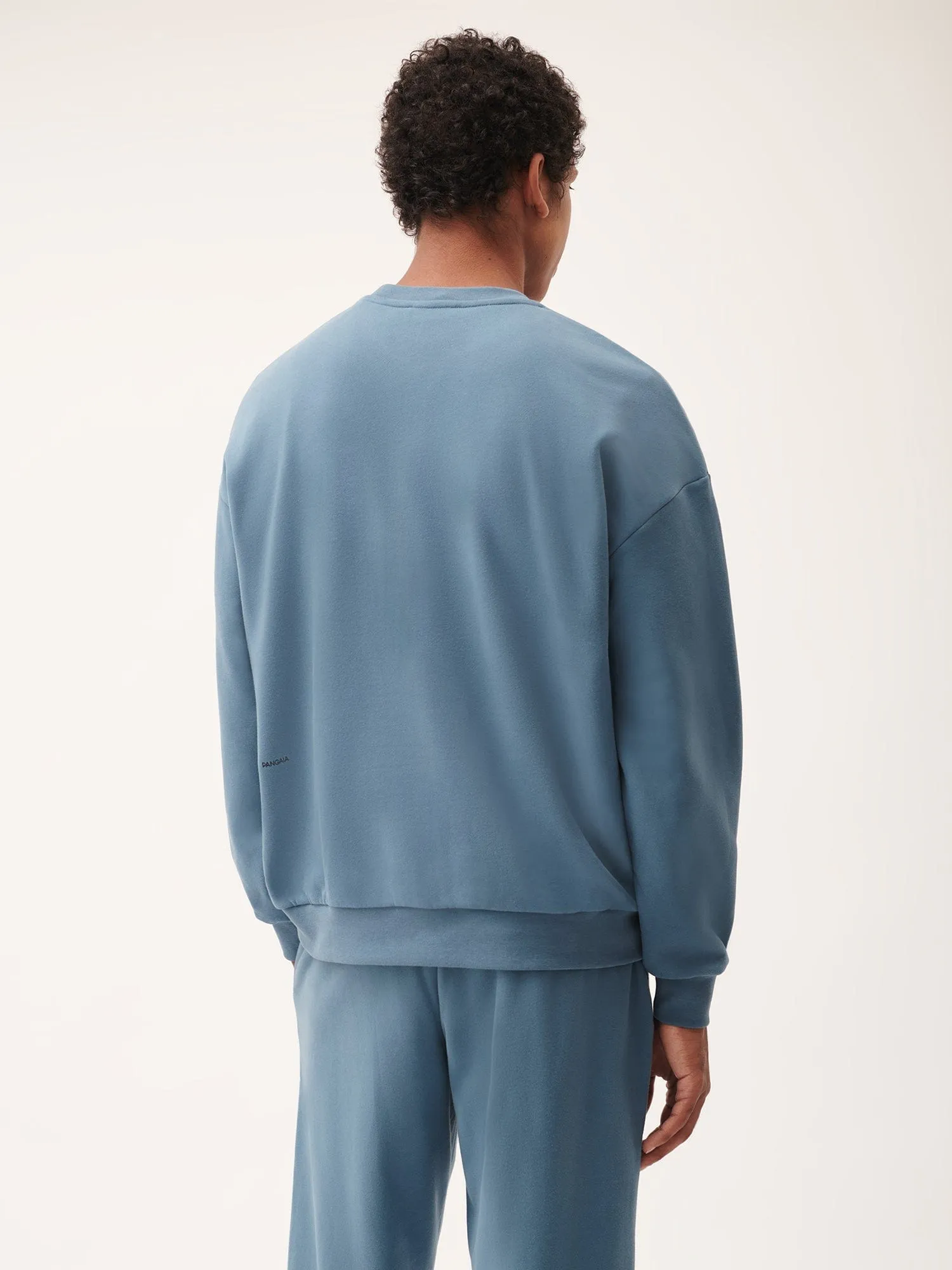 Mens 365 Midweight Sweatshirt—indigo blue