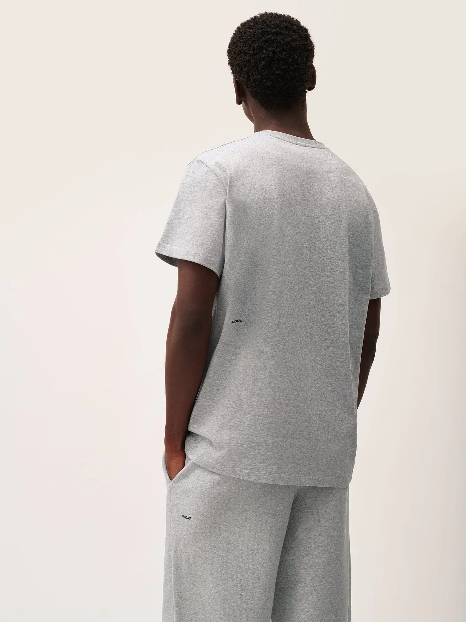 Mens 365 Midweight T-shirt—grey marl