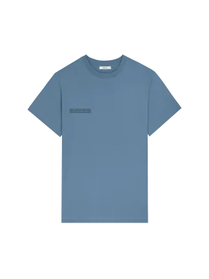 Mens 365 Midweight T-shirt—indigo blue