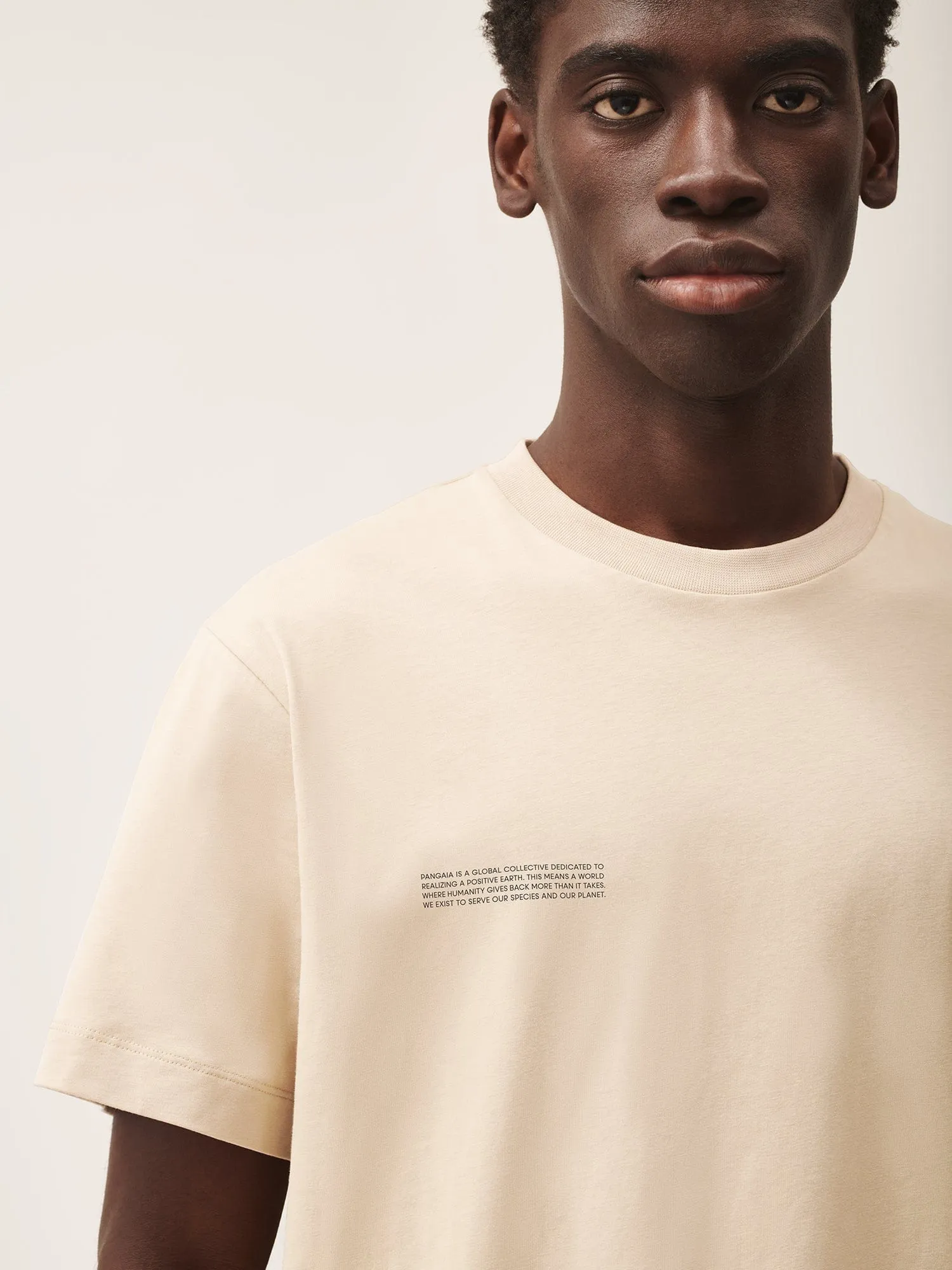 Mens 365 Midweight T-shirt—sand