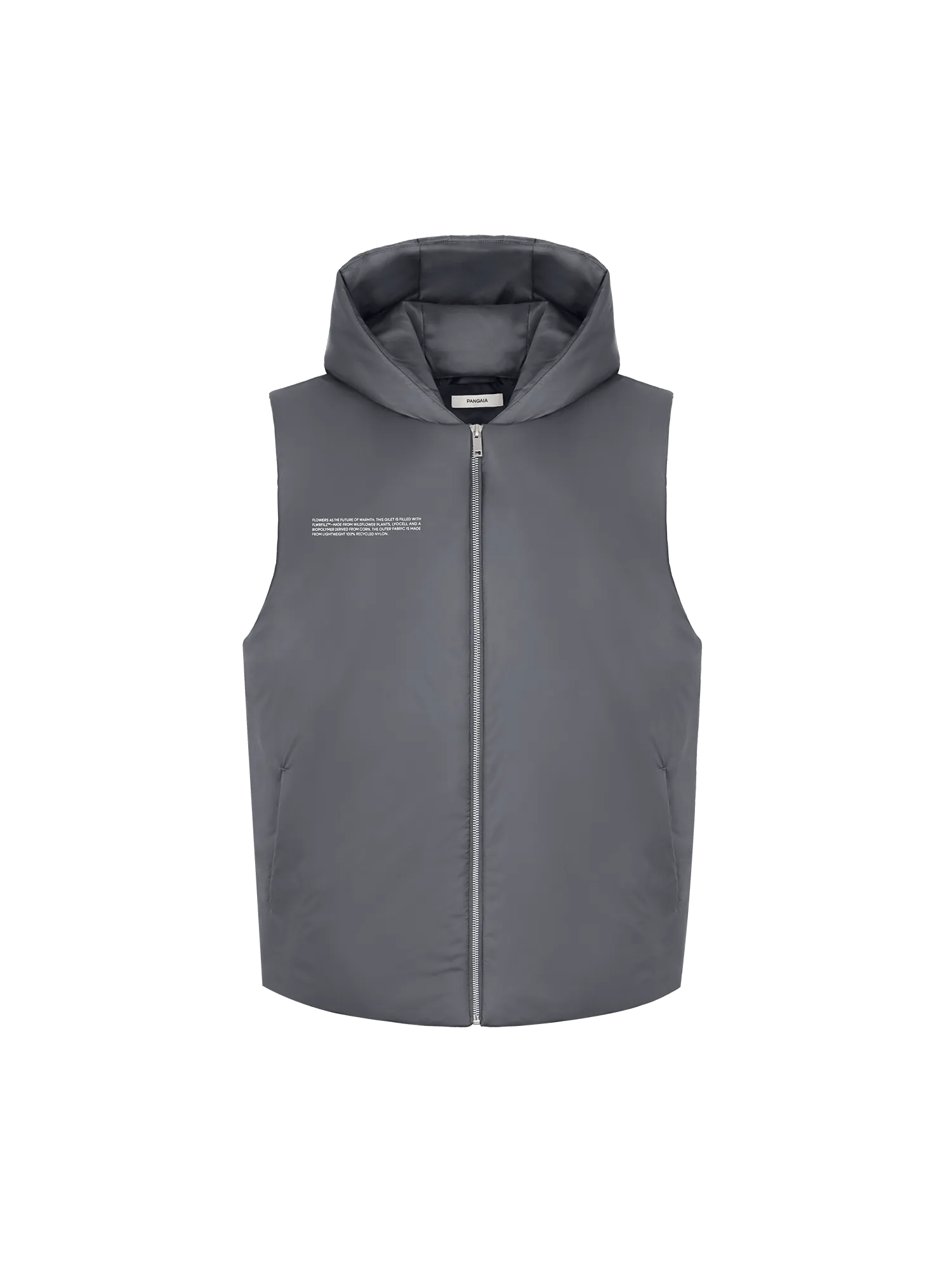 Mens DNA Flower-Warmth Gilet—atmosphere grey