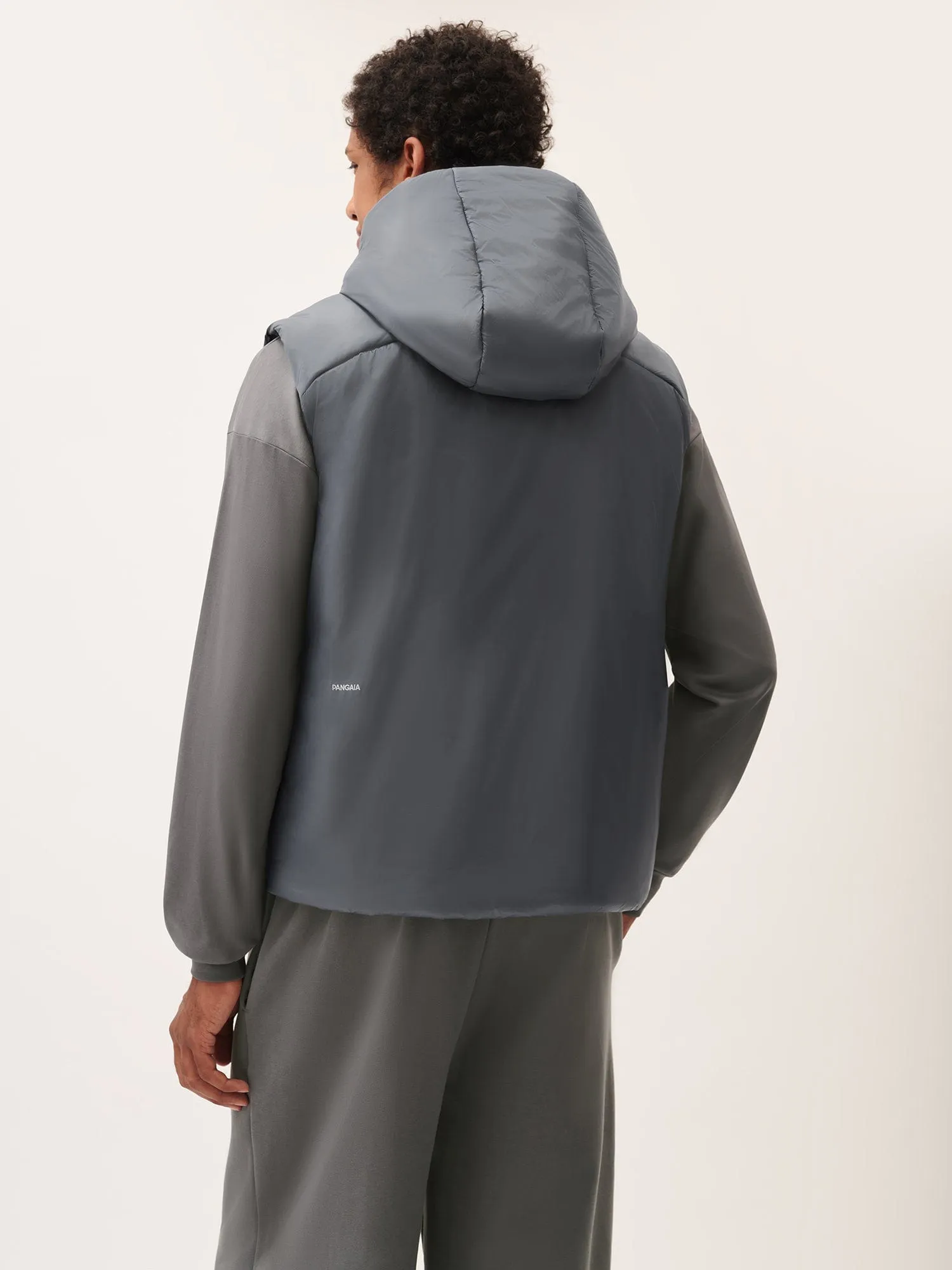 Mens DNA Flower-Warmth Gilet—atmosphere grey