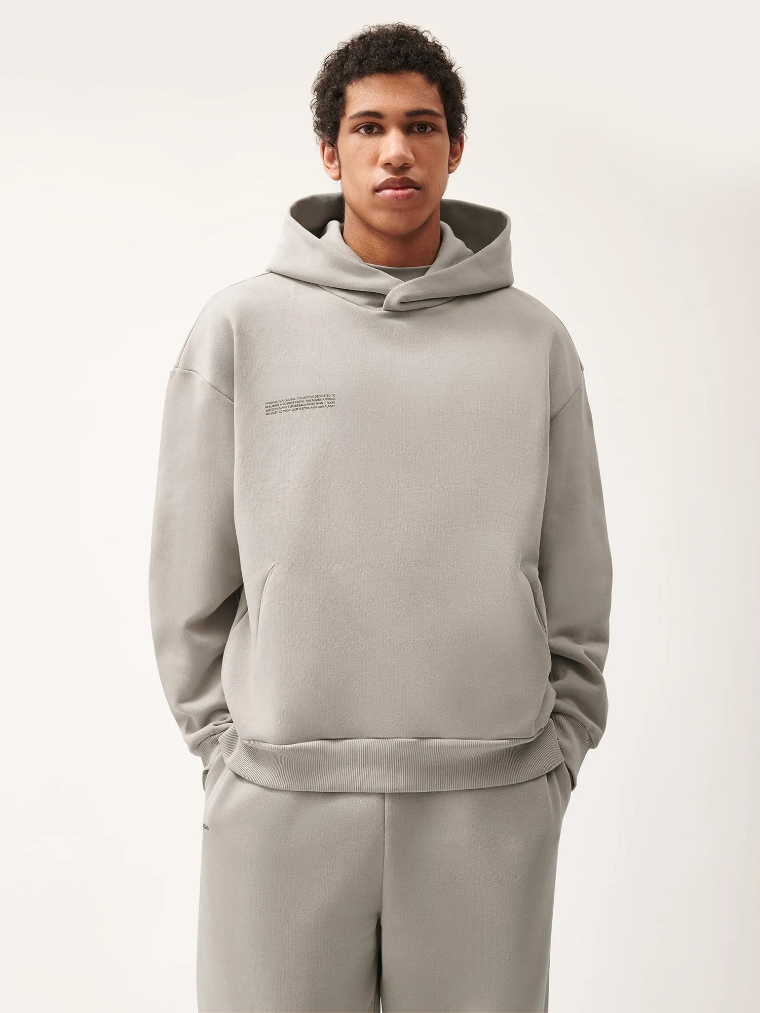 Mens DNA Hoodie—stone
