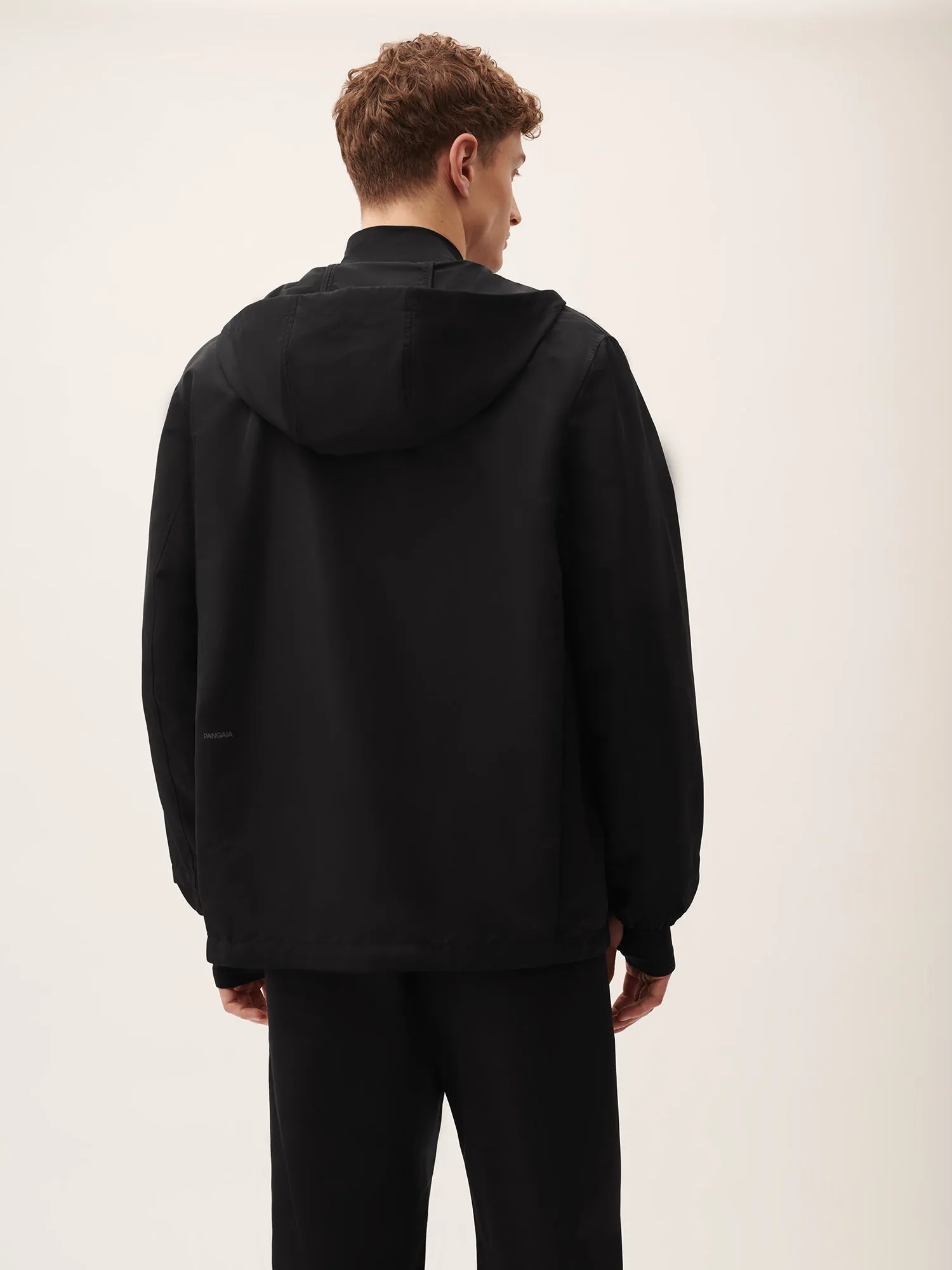 Men's (gaia)PLNT Nylon Jacket—Black