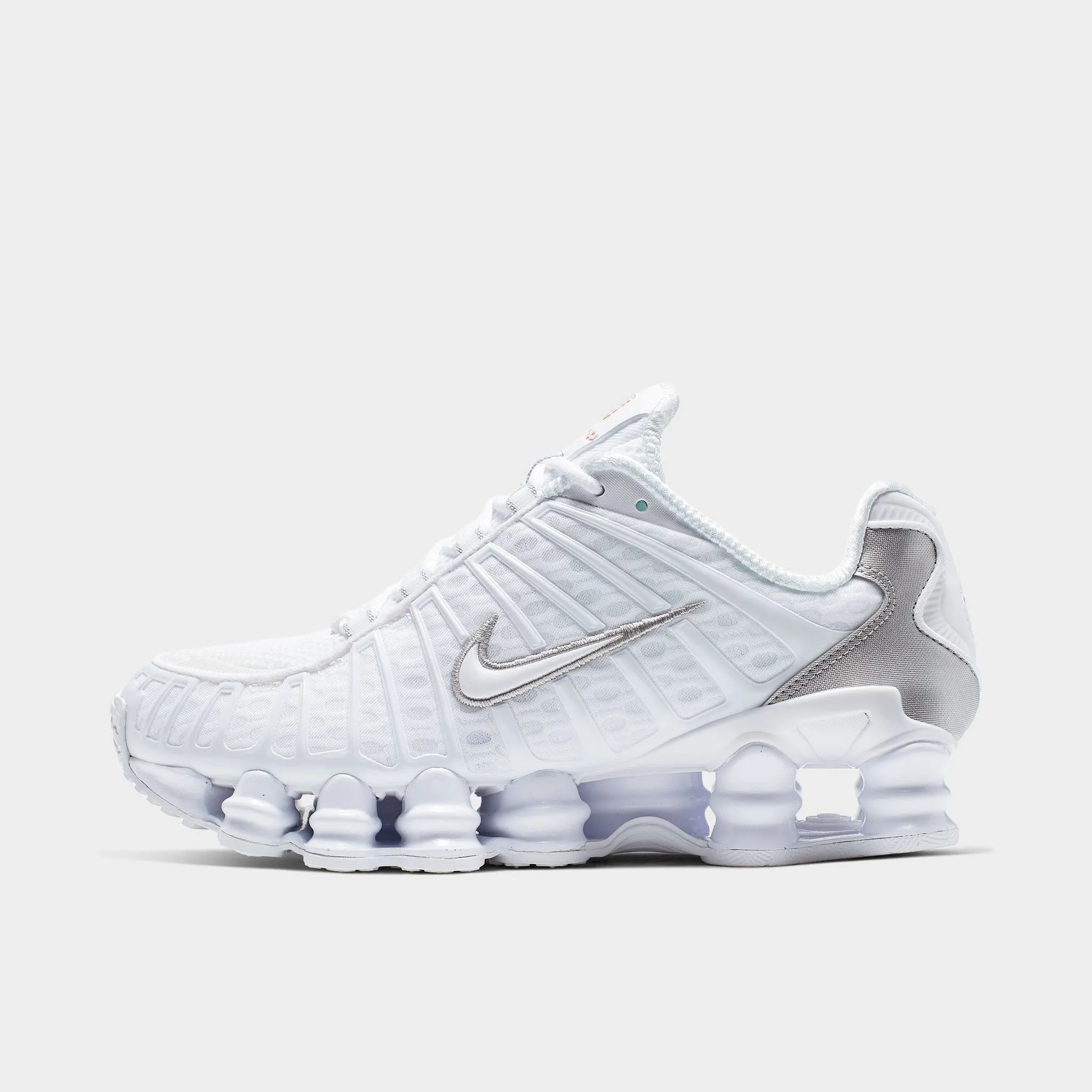 Nike Women's Shox TL White / White - Metallic Silver
