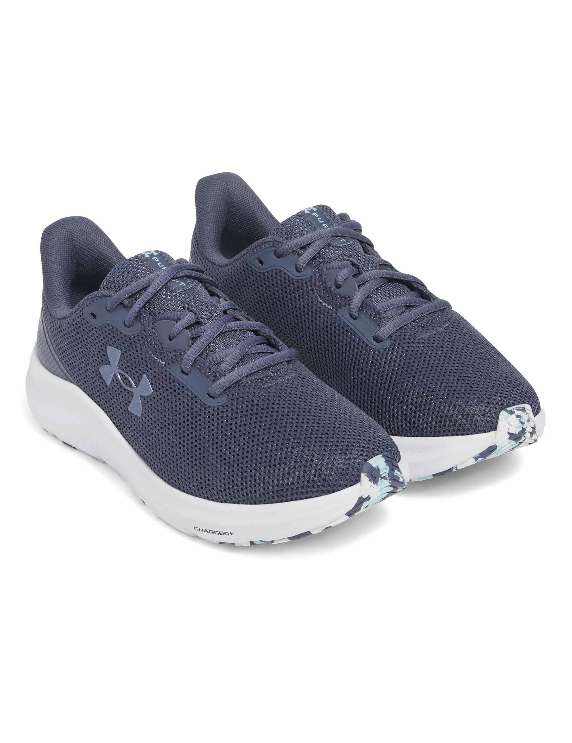 Pursuit 4 Running Shoes - Downpour Gray/Metallic Gravel