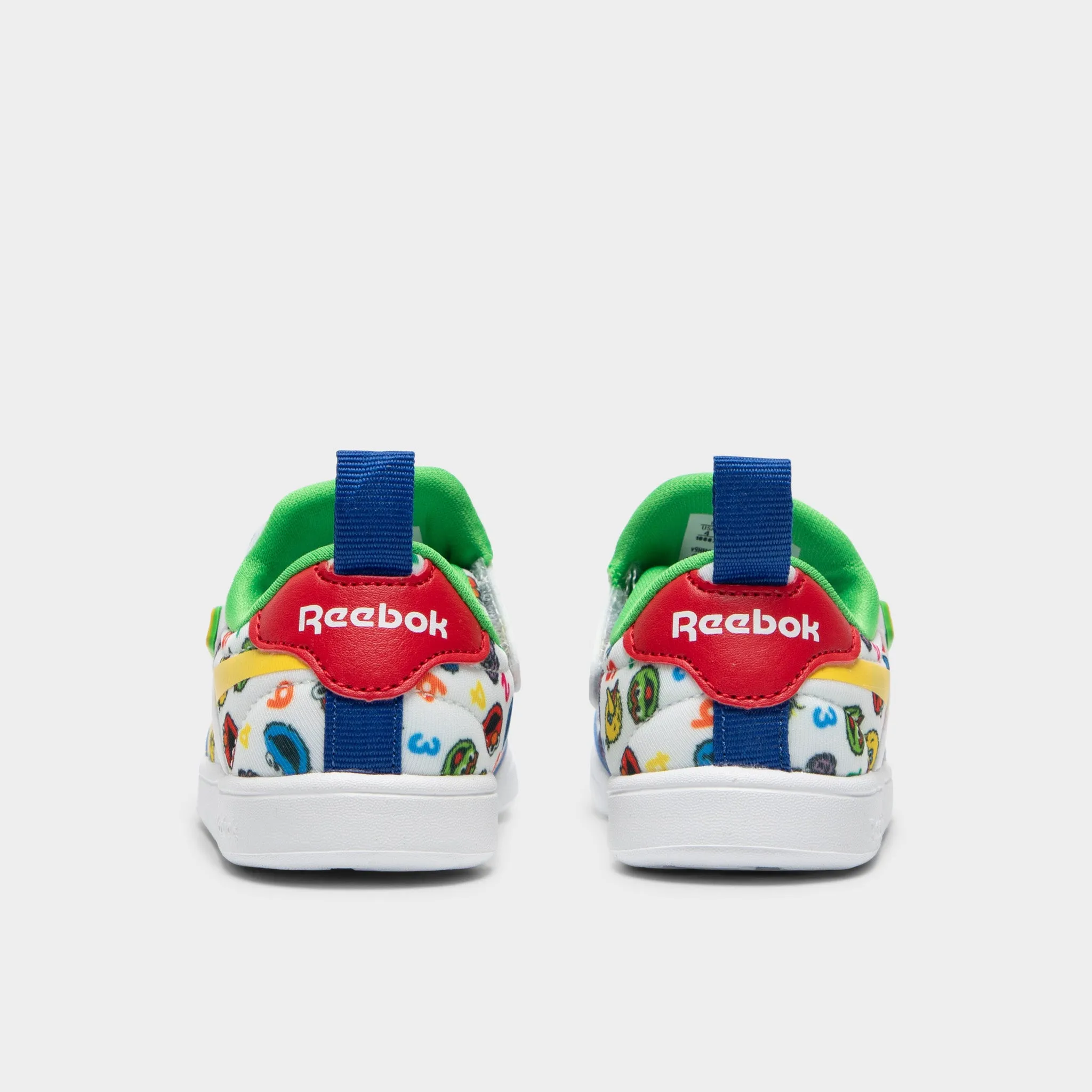 Reebok x Sesame Street Infants' Club C Slip-On White / Yellow - Green