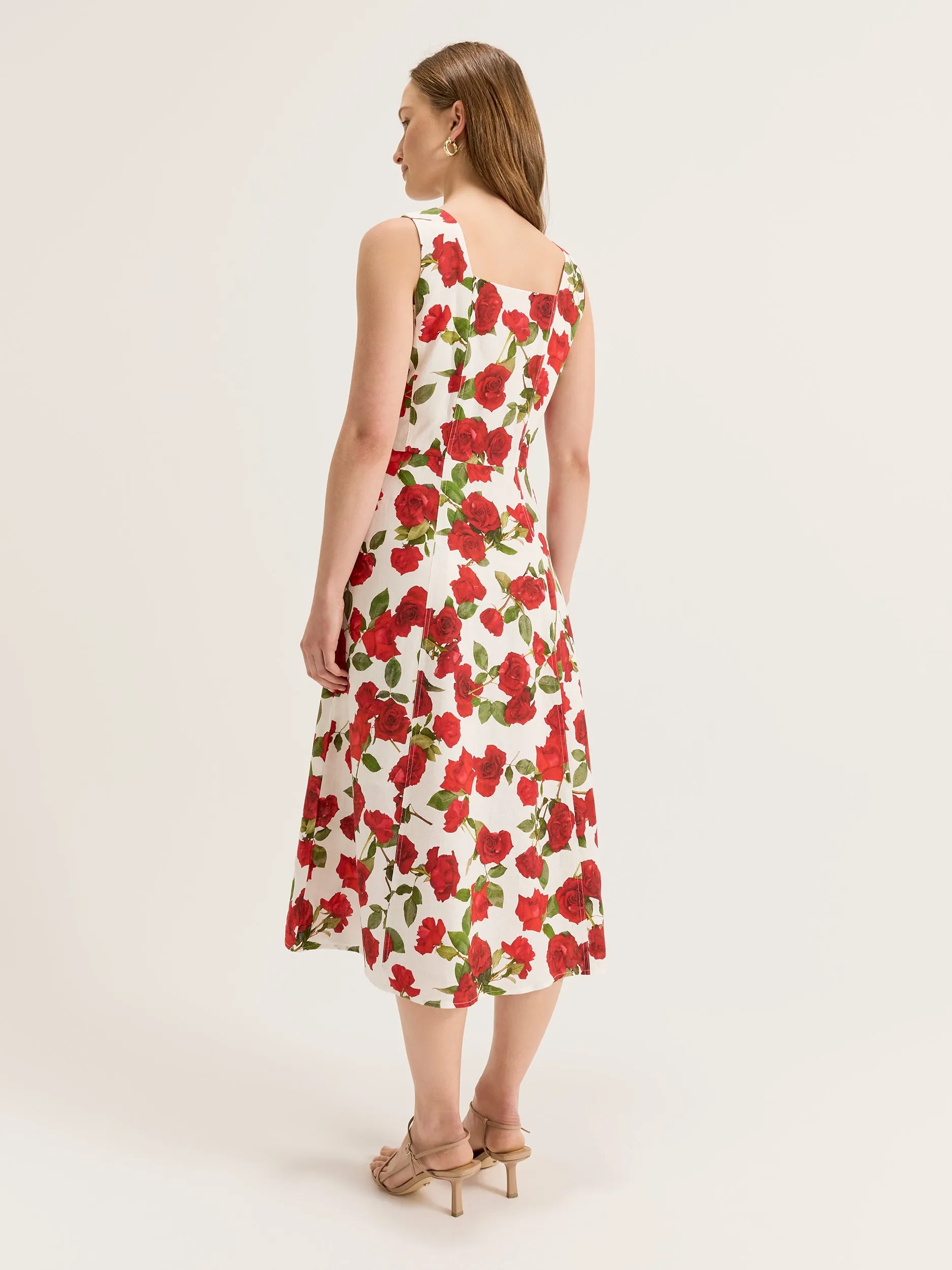 Rosa Vasette Zip Dress