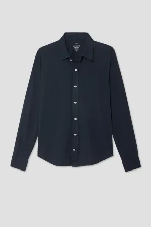 Save Khaki Long Sleeve Supima Jersey Easy Shirt