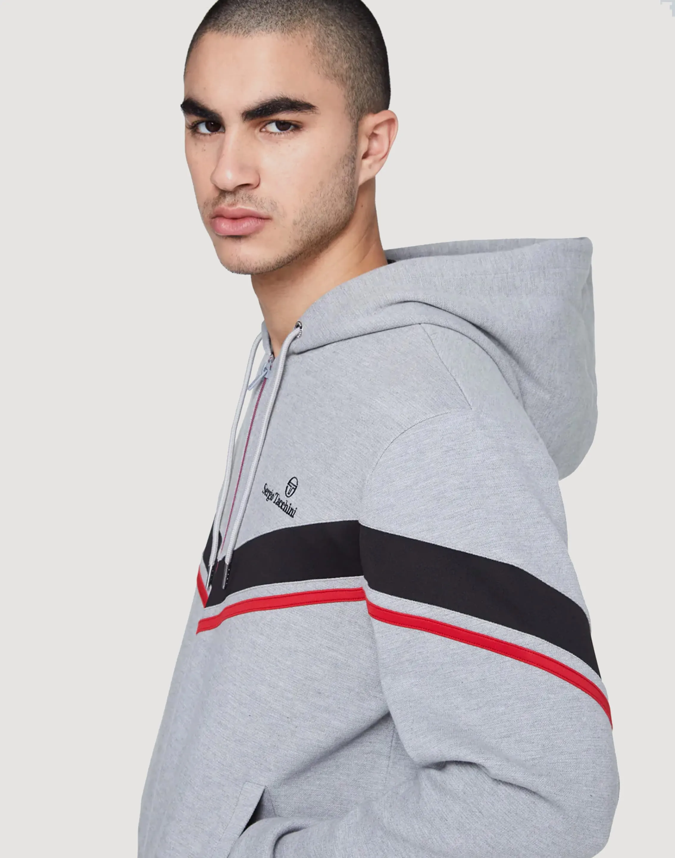 Sergio Tacchini Line Zip-Up Hoodie