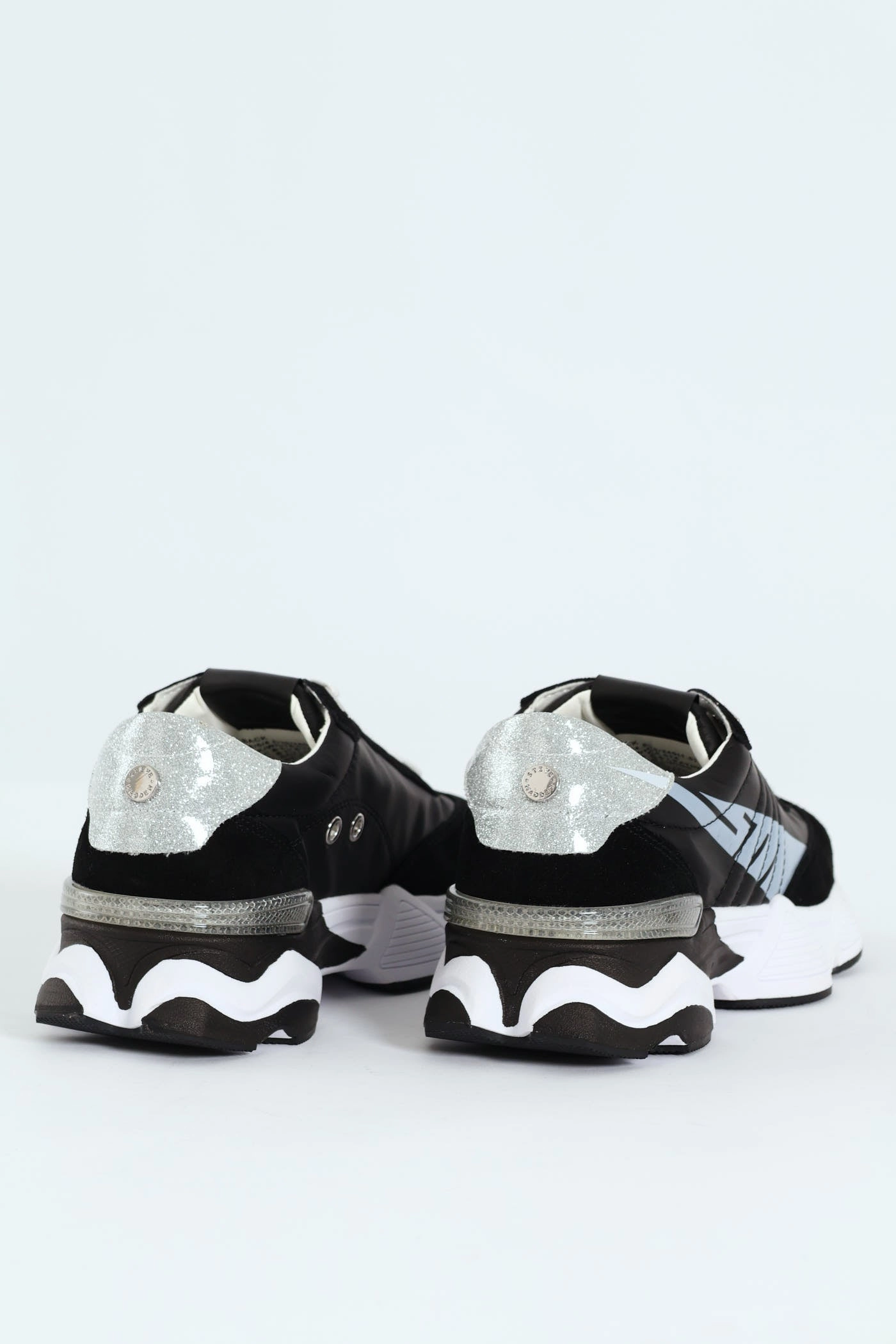 Setback Sportie Sneaker - Black/White