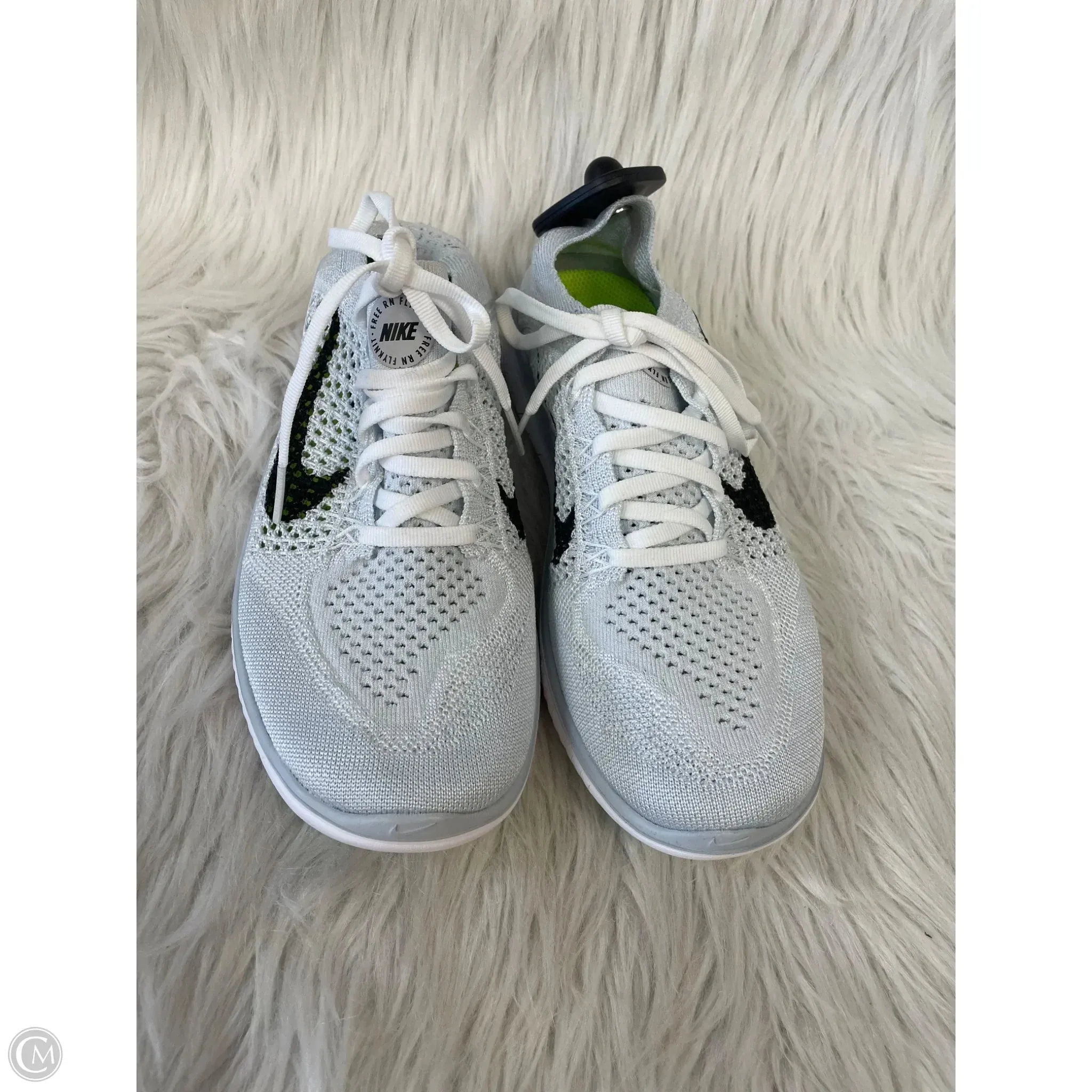 Shoes Athletic By Nike In Blue & White, Size: 7