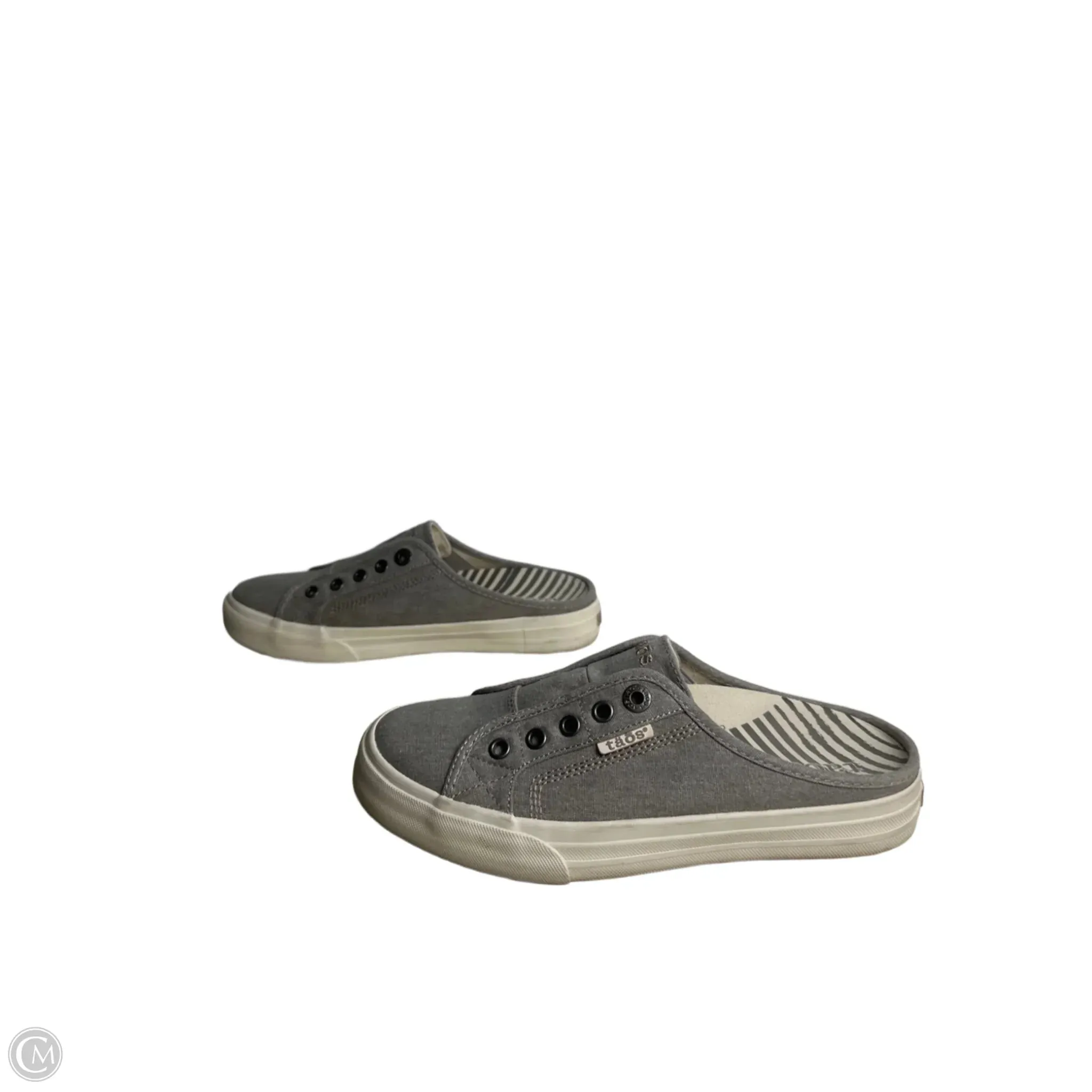 Shoes Sneakers By Taos In Grey, Size: 7.5