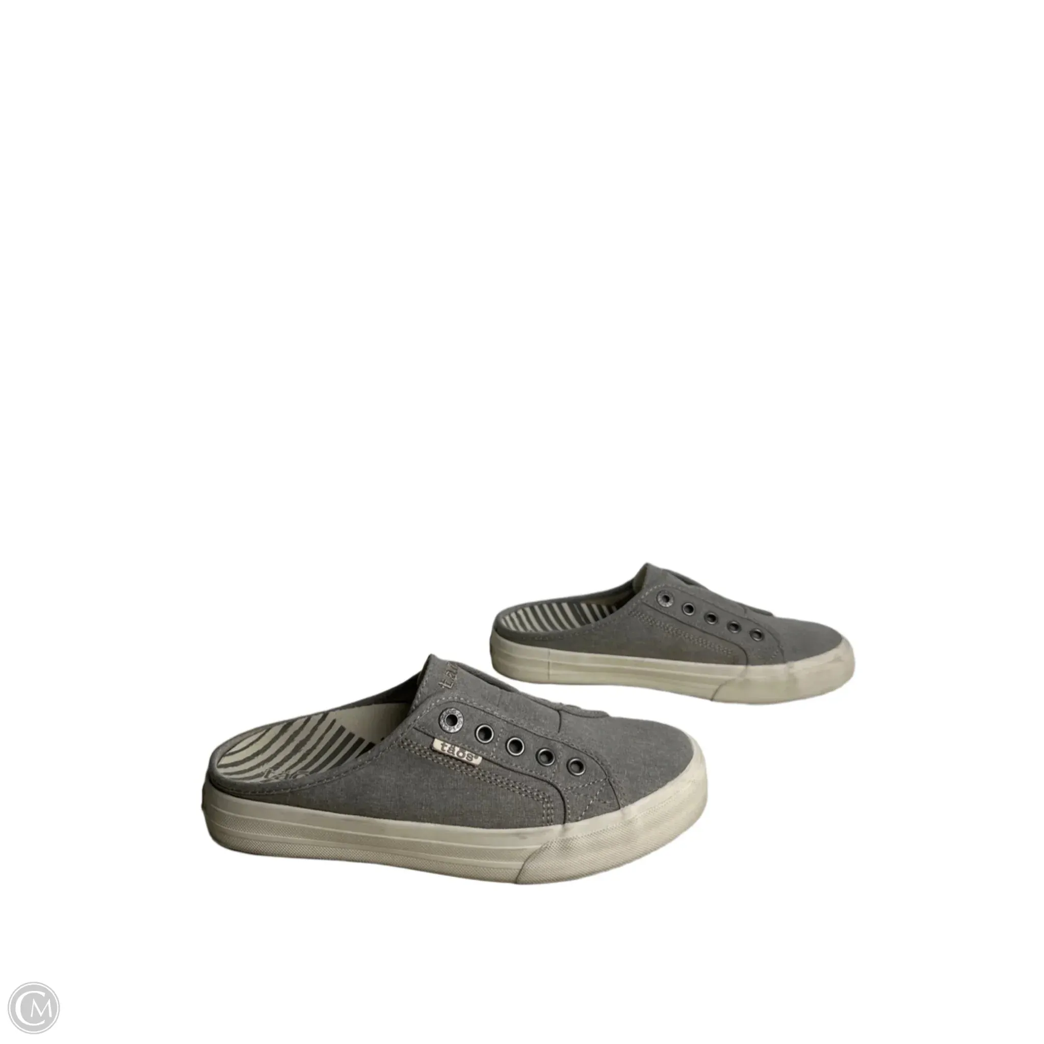 Shoes Sneakers By Taos In Grey, Size: 7.5