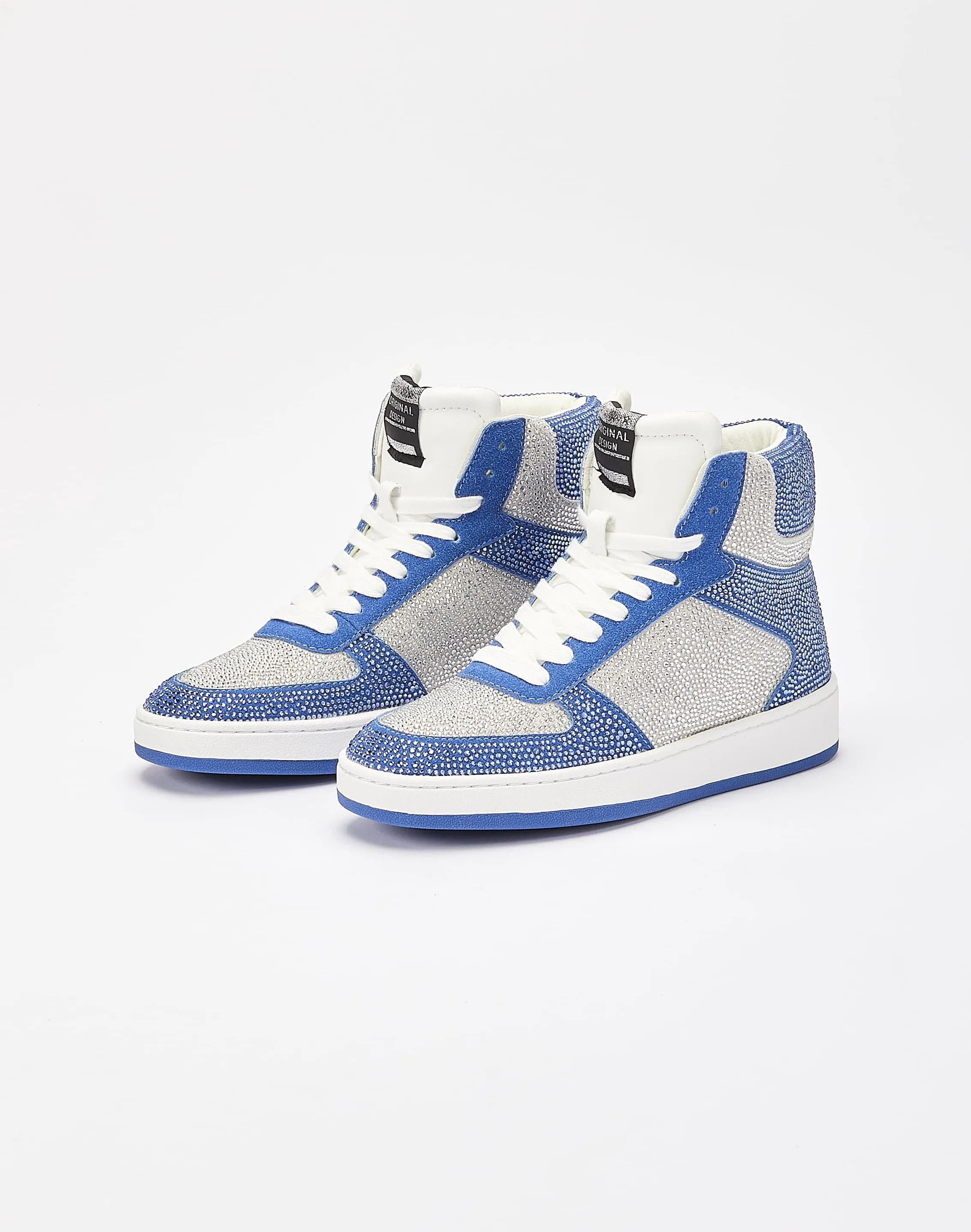 Shoevibe Roxanne Rhinestone High-Top